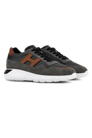 HOGAN Calzature,Sneakers sneakers in pelle grigio 