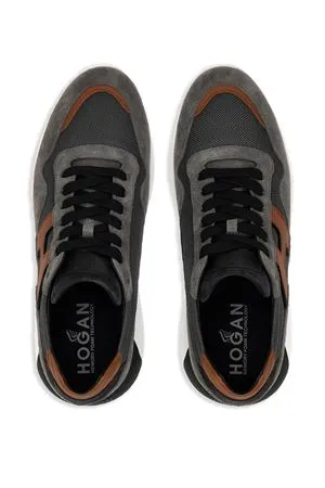 HOGAN Calzature,Sneakers sneakers in pelle grigio 