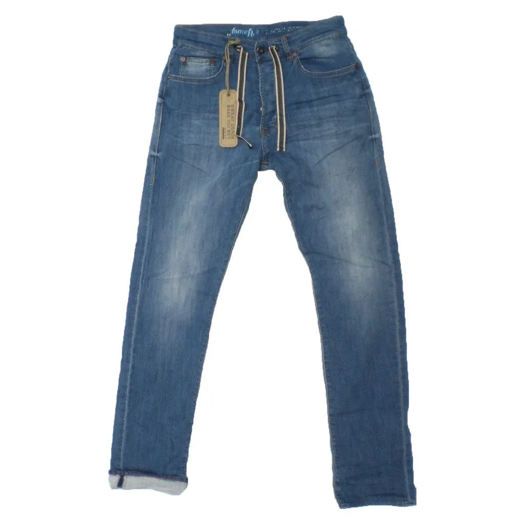 Jeans Uomo Boom Bap Pant Fleece kurt Medium Used Unico