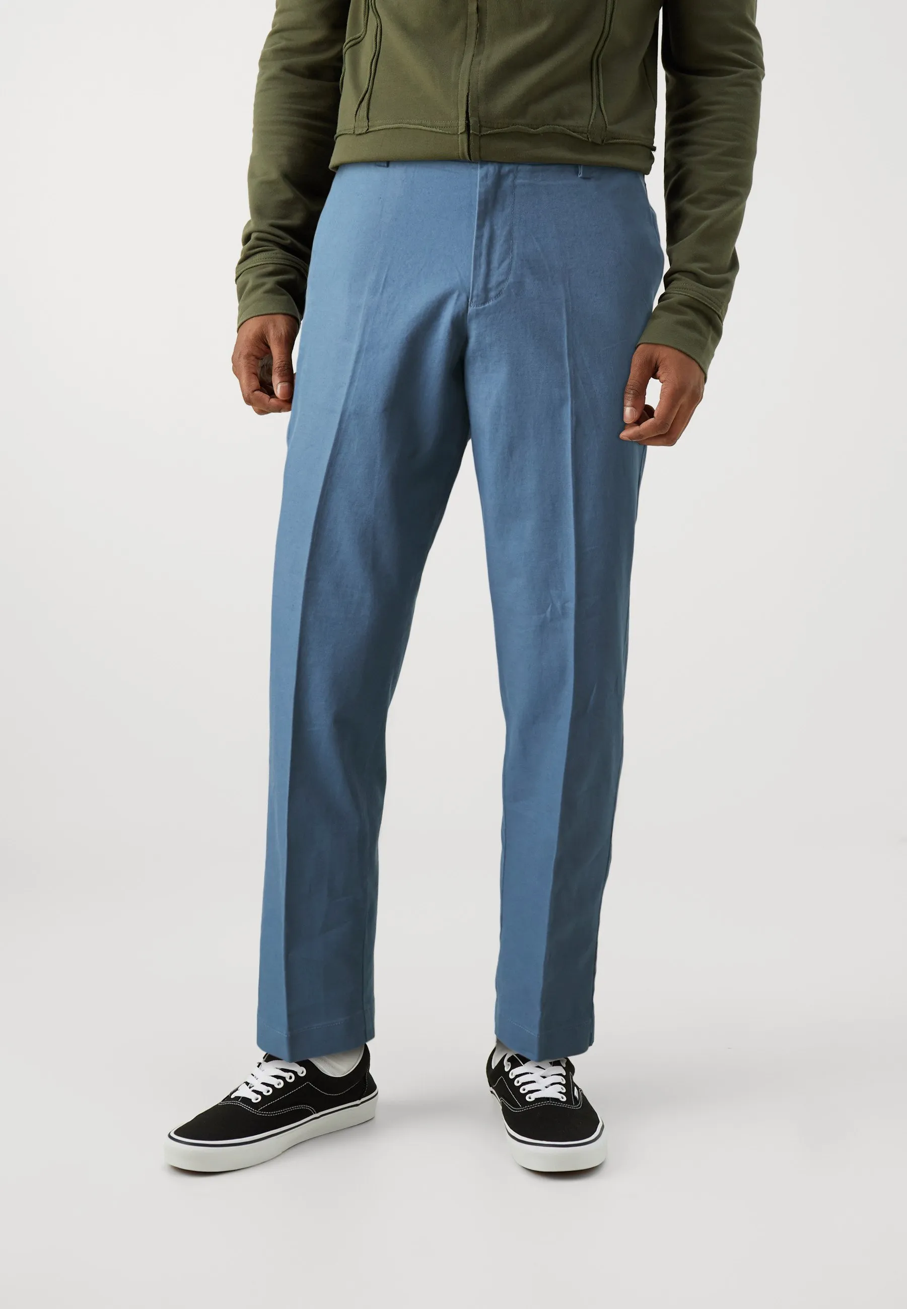 JPSTKANE JJOTIS LINEN BLEND CHINO - Pantaloni