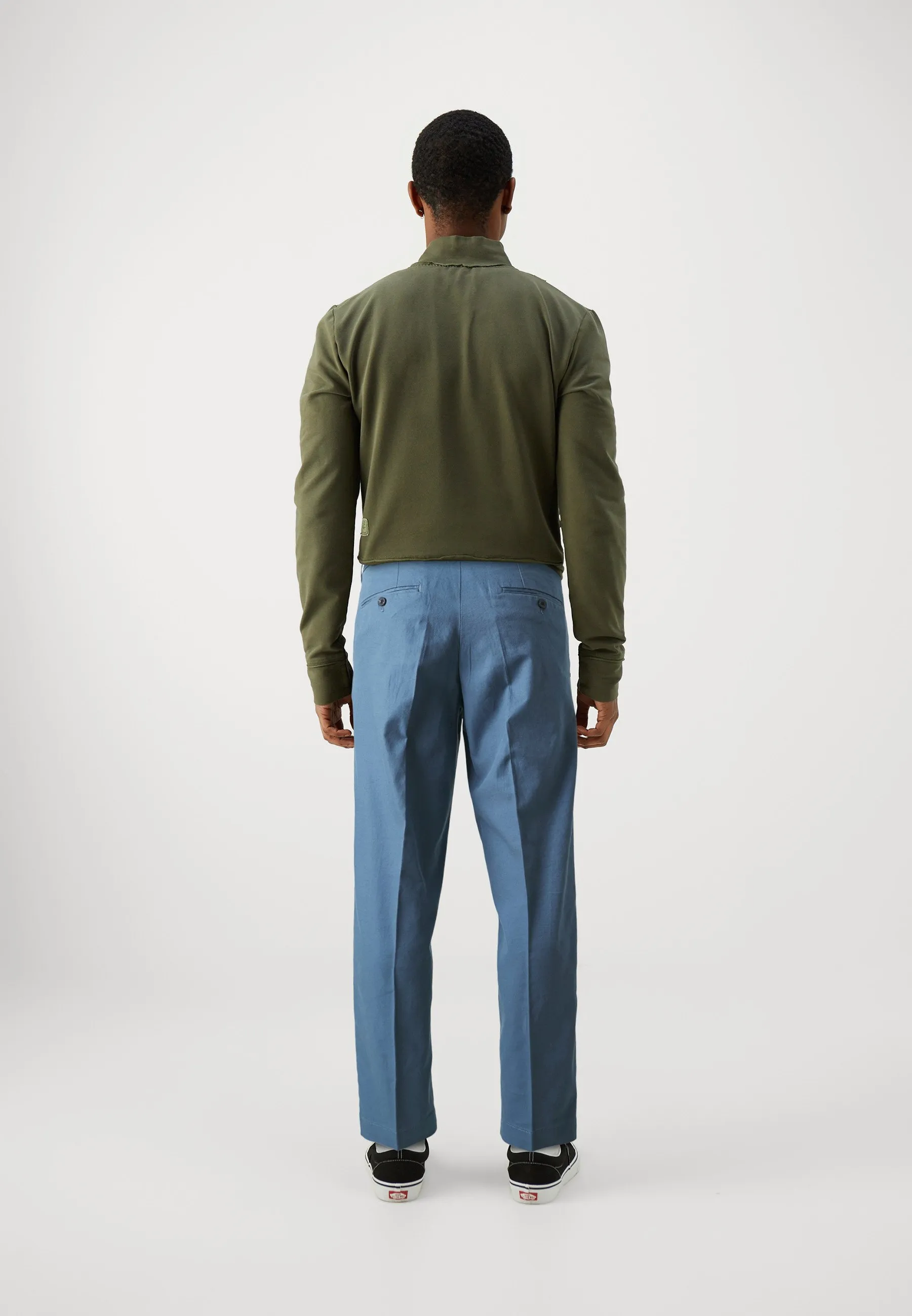 JPSTKANE JJOTIS LINEN BLEND CHINO - Pantaloni