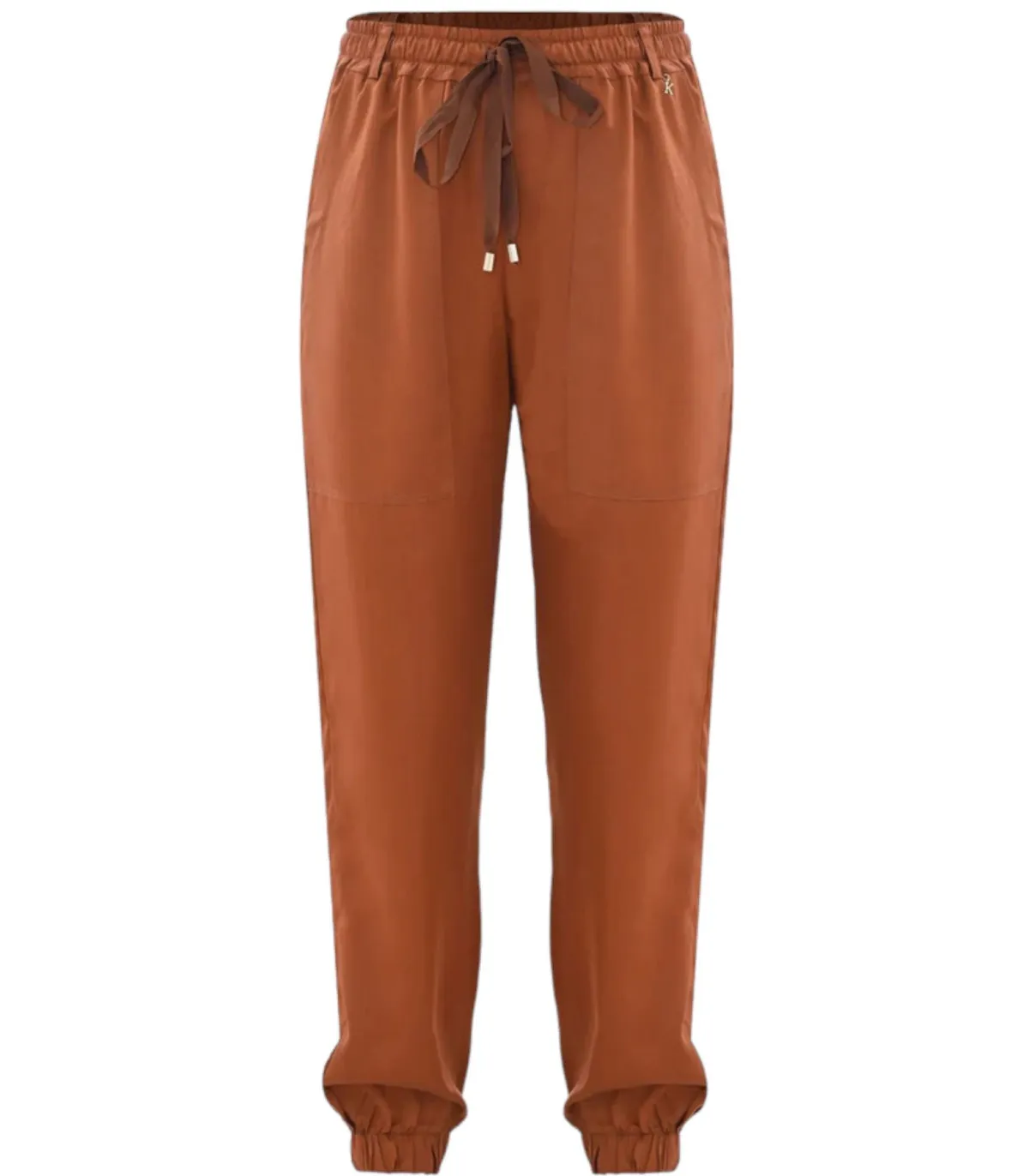 Kocca Donna Pantaloni  Con Vita E Fondo Gamba Elasticizzati Zeos