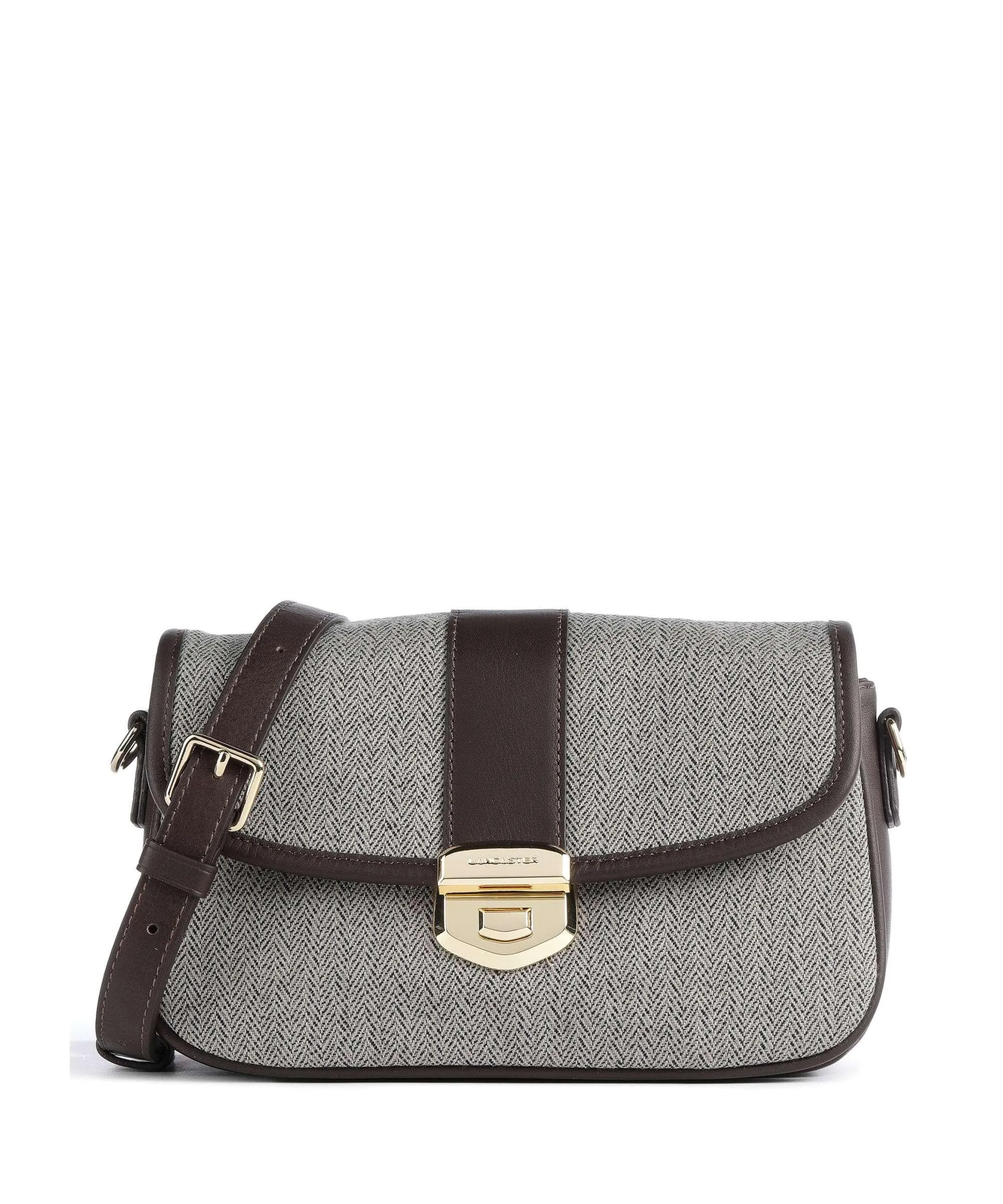  Lancaster Chevron Fia Borsa a tracolla lino multicolore  