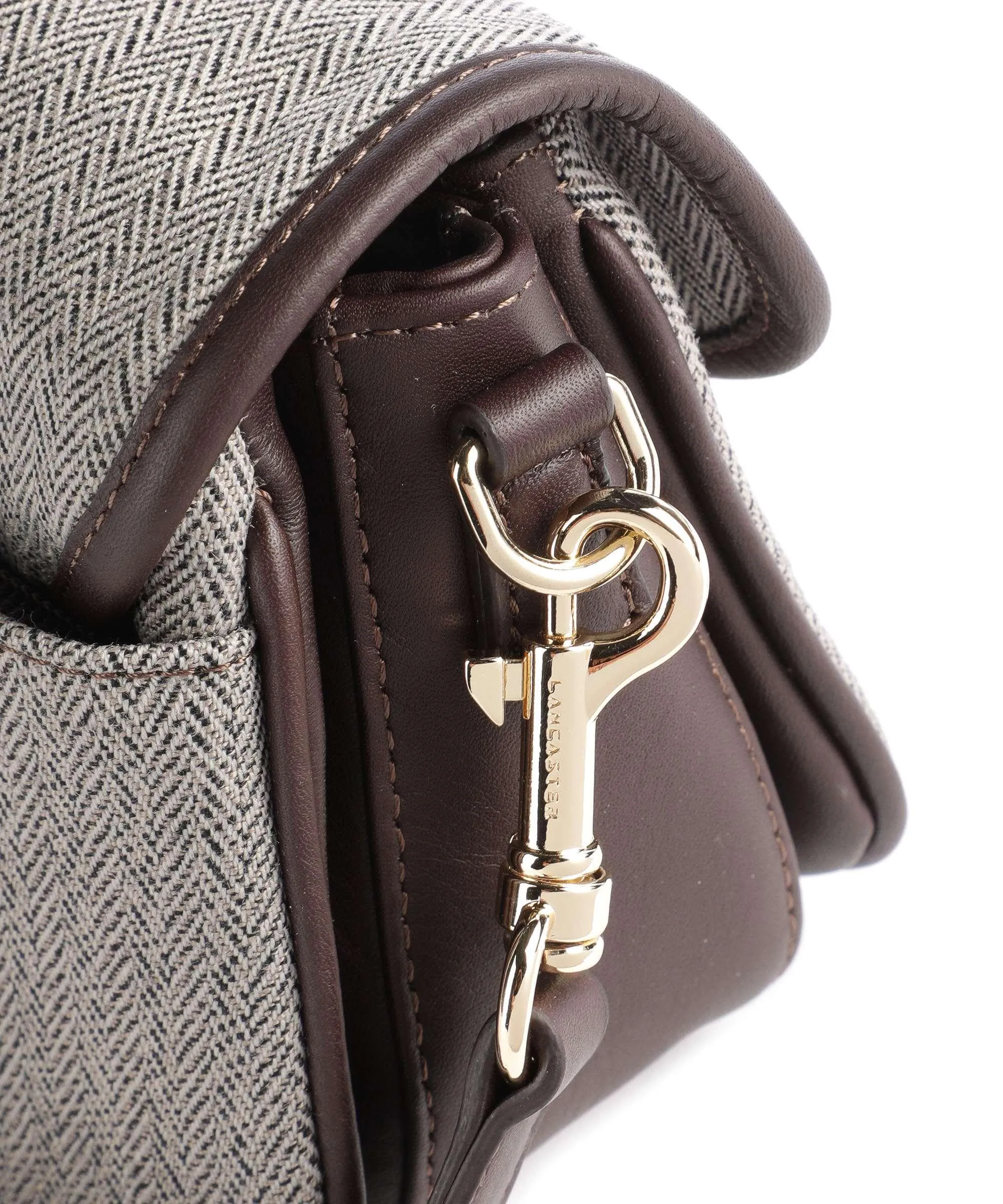  Lancaster Chevron Fia Borsa a tracolla lino multicolore  