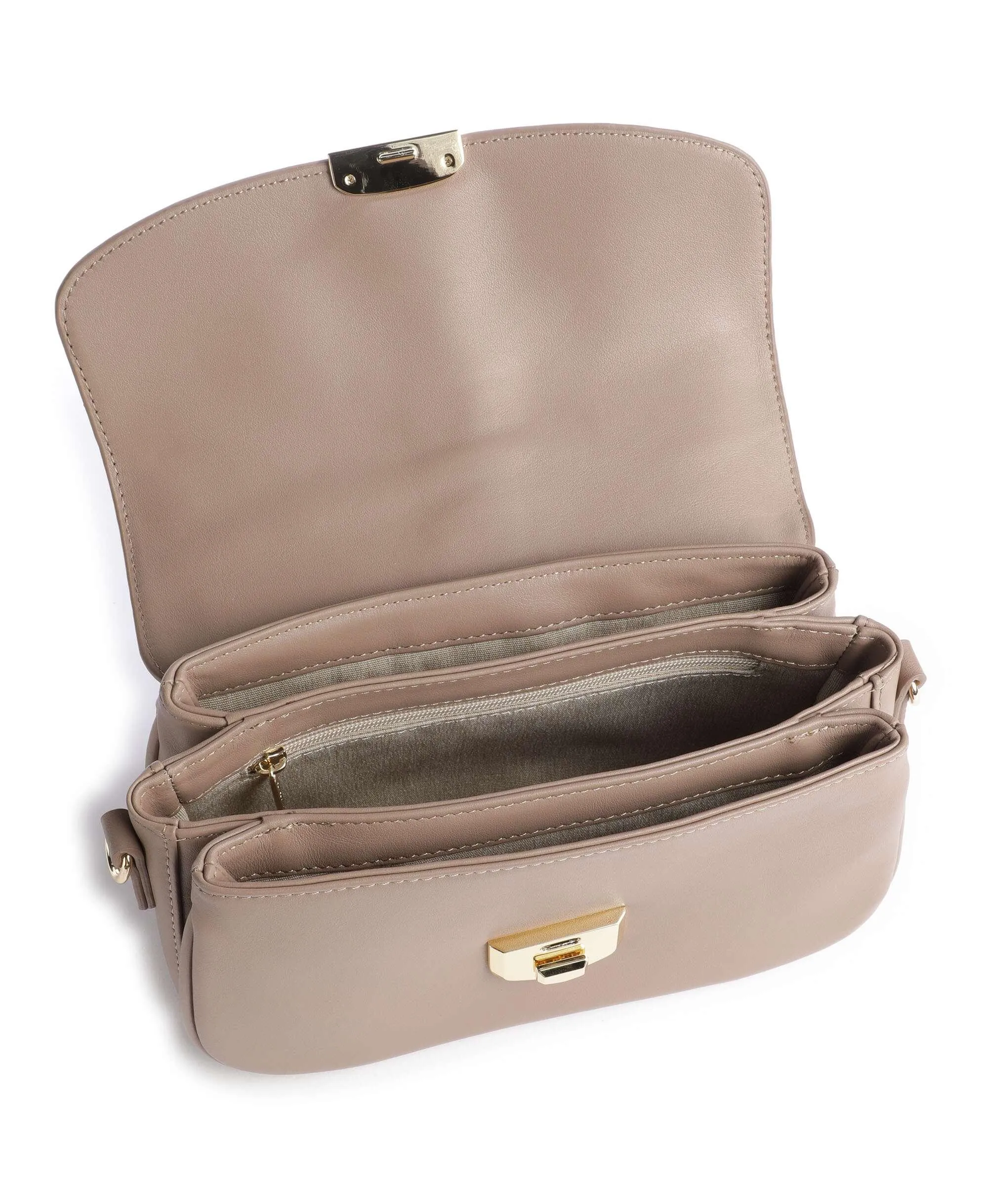  Lancaster Donna Fia Borsa a tracolla pelle di vacchetta finemente grana beige  