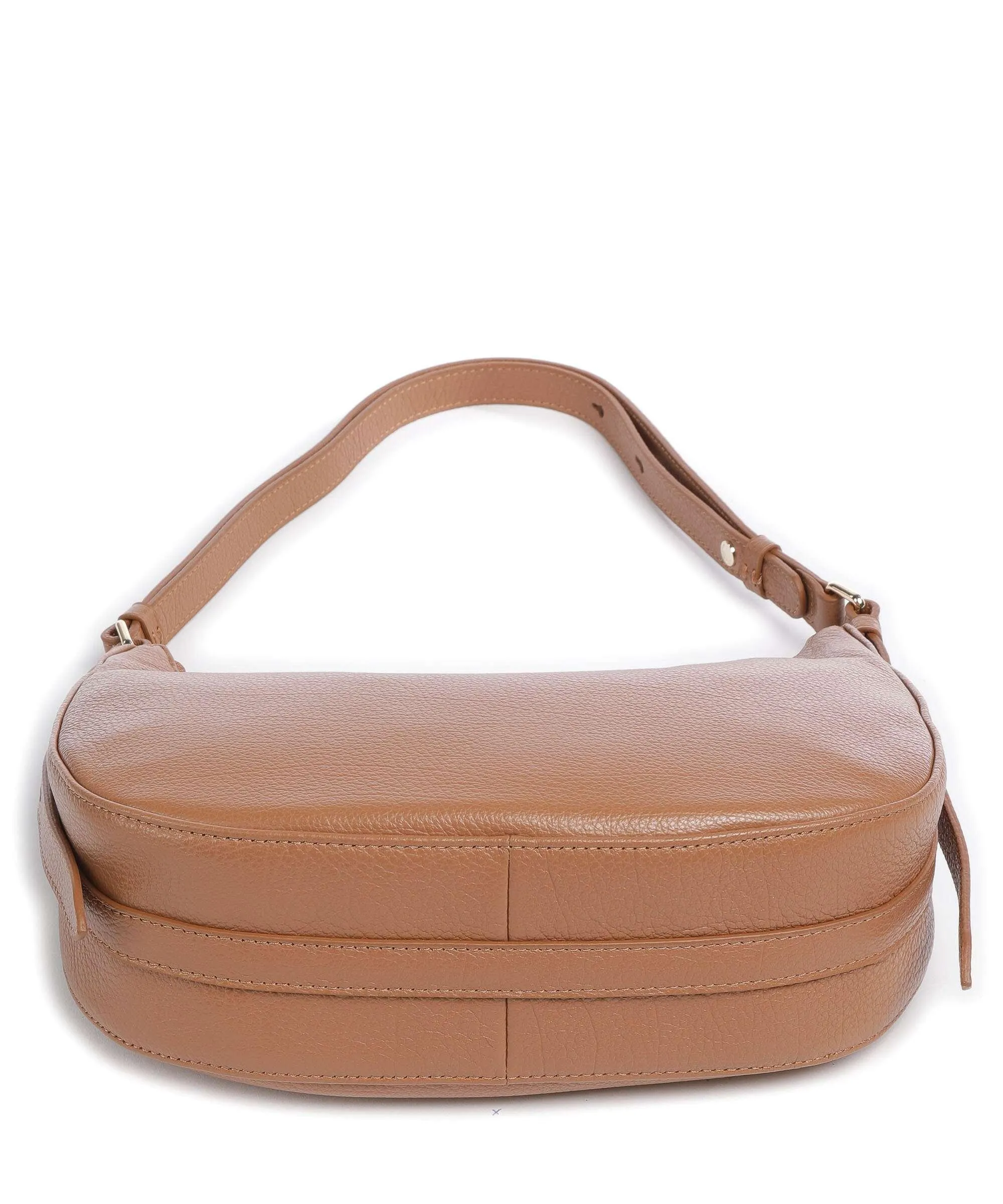 Lancaster Dune Borsa a spalla pelle di vacchetta grana marrone  