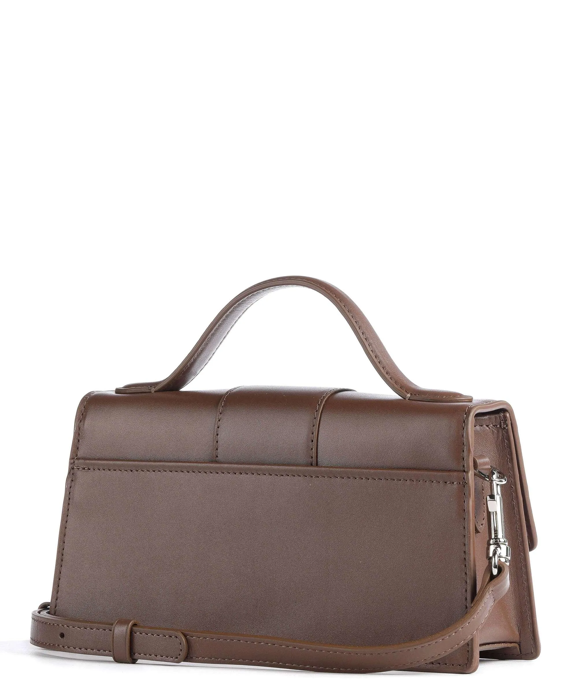  Lancaster Paris Ily Borsa a mano pelle di vacchetta finemente grana marrone  