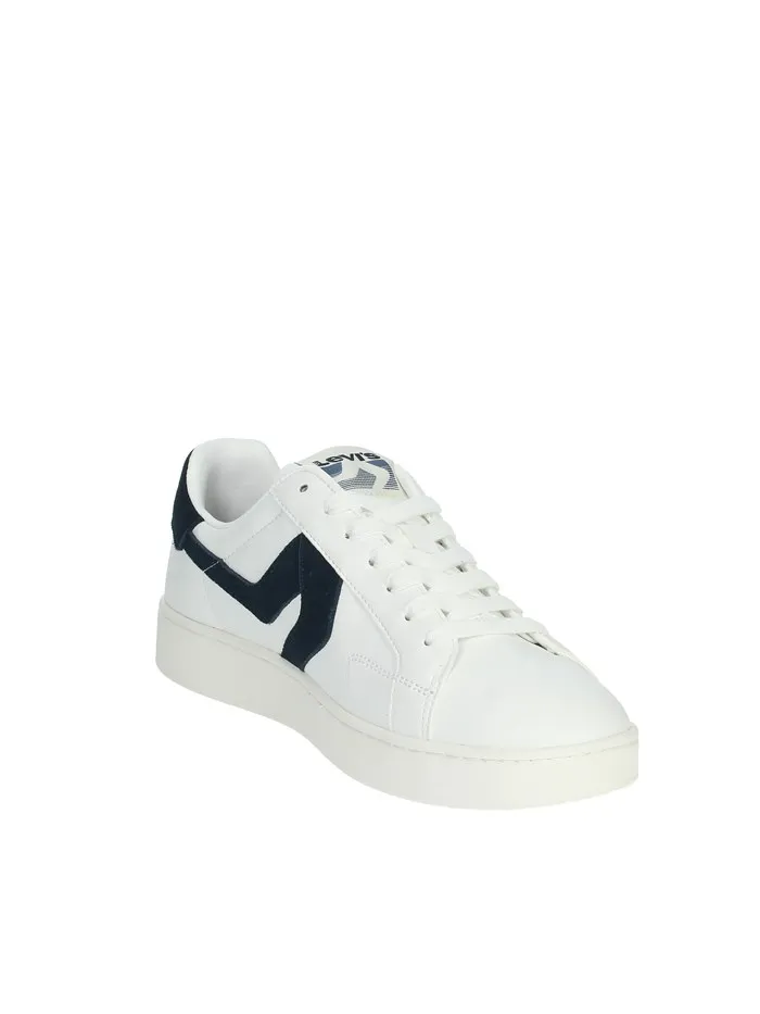 LEVI'S  SNEAKERS BASSA 235658-846-151 BIANCO/BLU
