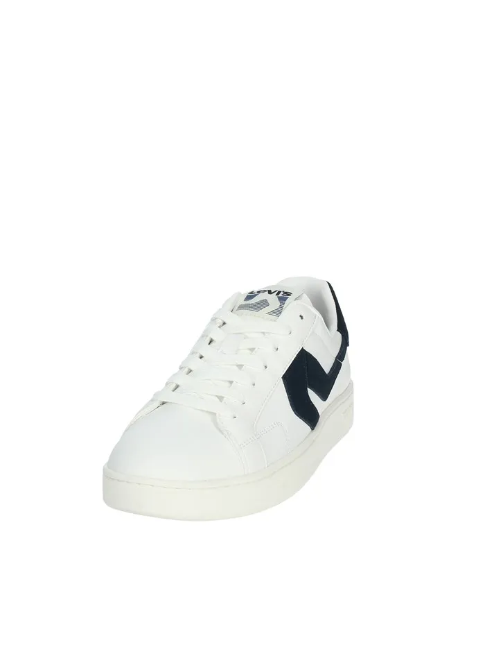 LEVI'S  SNEAKERS BASSA 235658-846-151 BIANCO/BLU