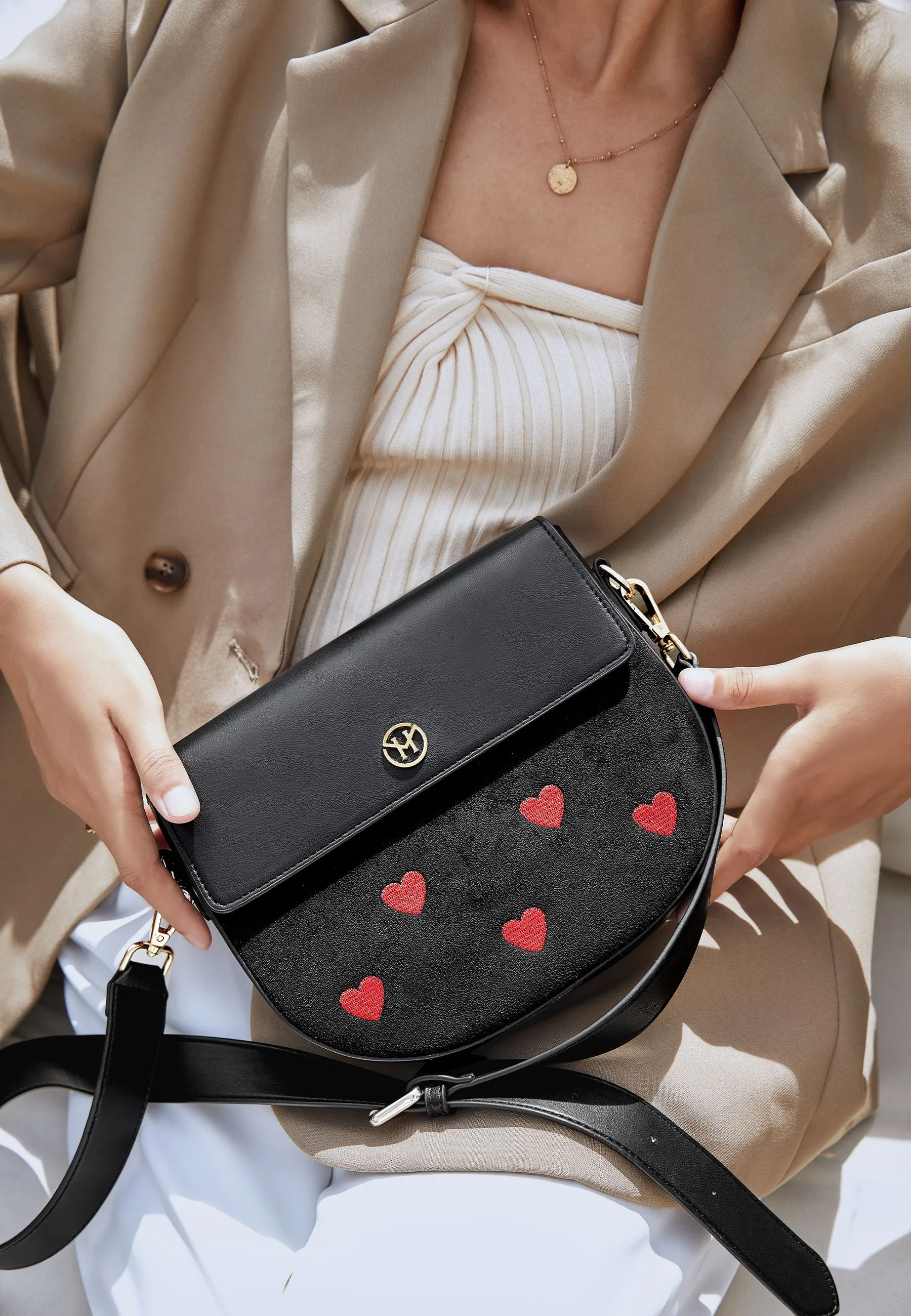 LOVE HEART - Borsa a tracolla
