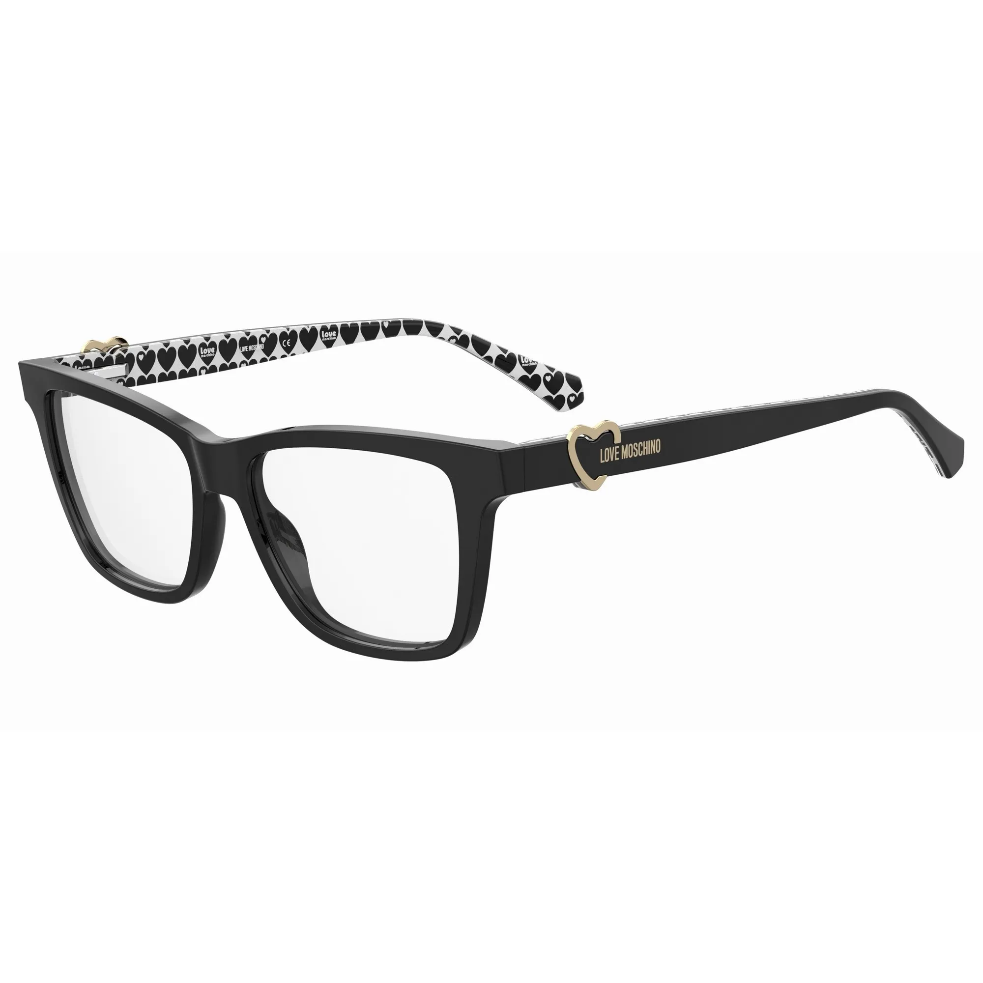   Love Moschino MOL609 - 807 Nero | Occhiale Da Vista Donna 
