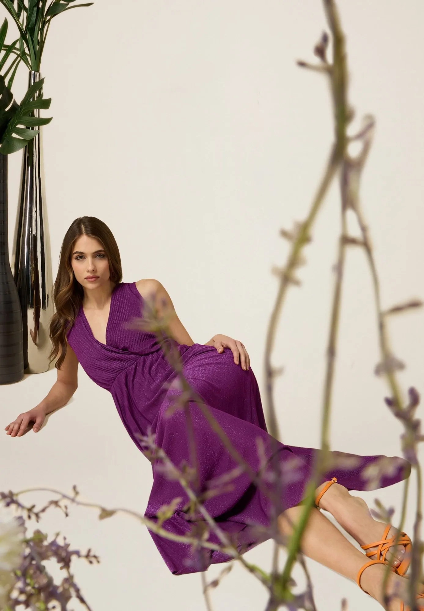 LUREX  - Vestito lungo