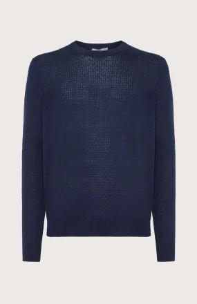 Maglia a maniche lunghe in punto treccia