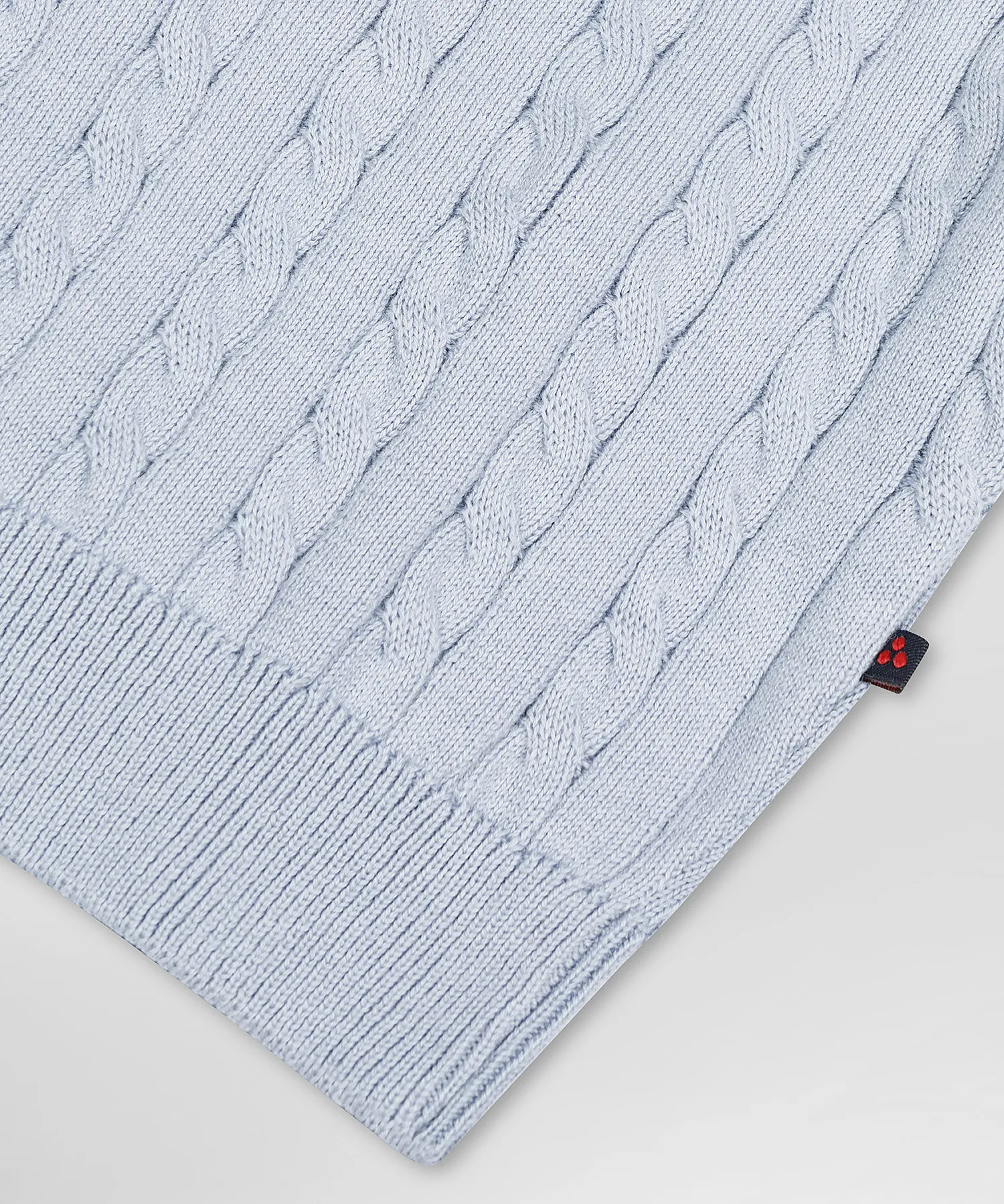 Maglia con fantasia a treccia