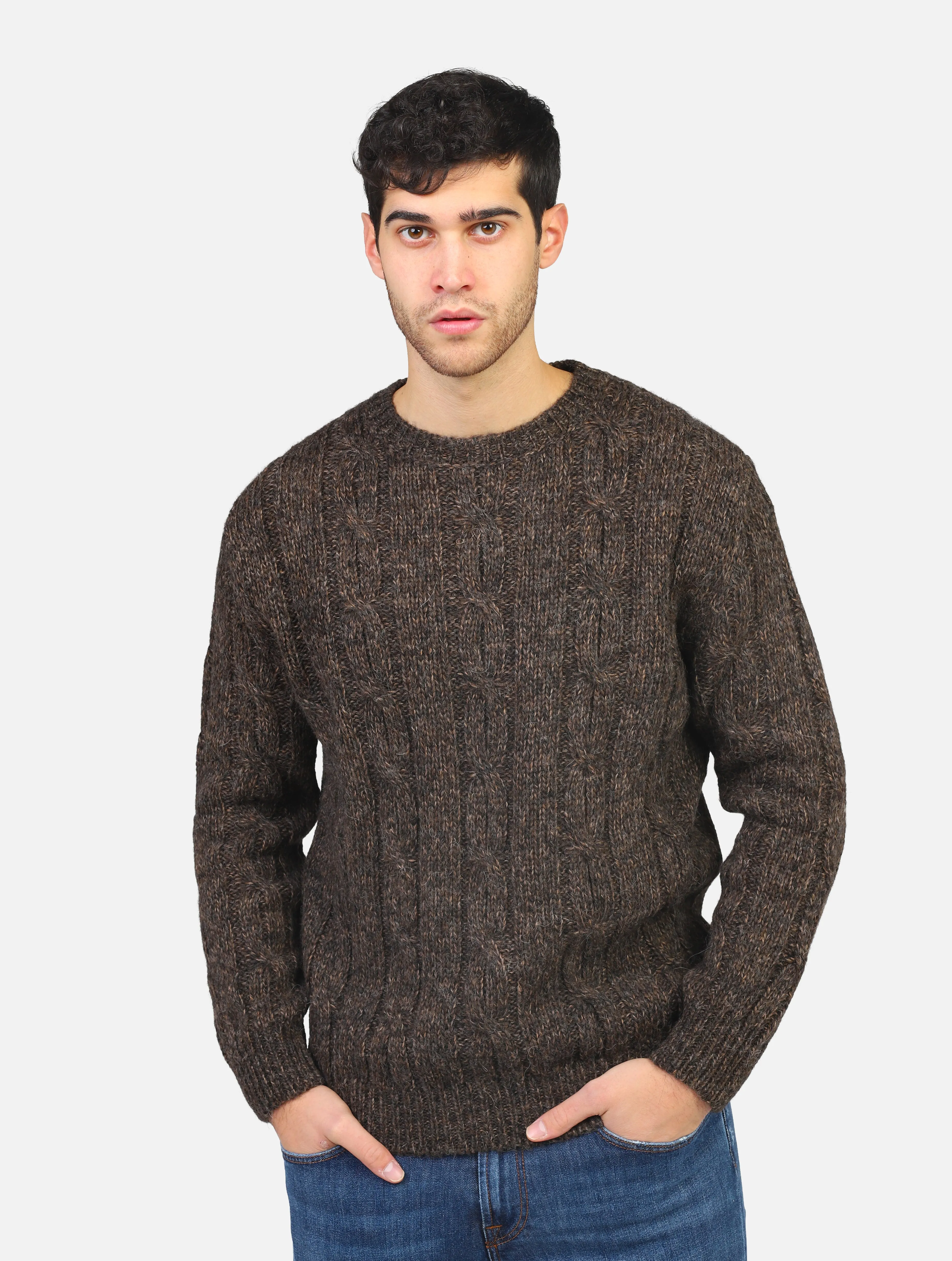 maglia OUTFIT - OF1F2W3M017BROWN