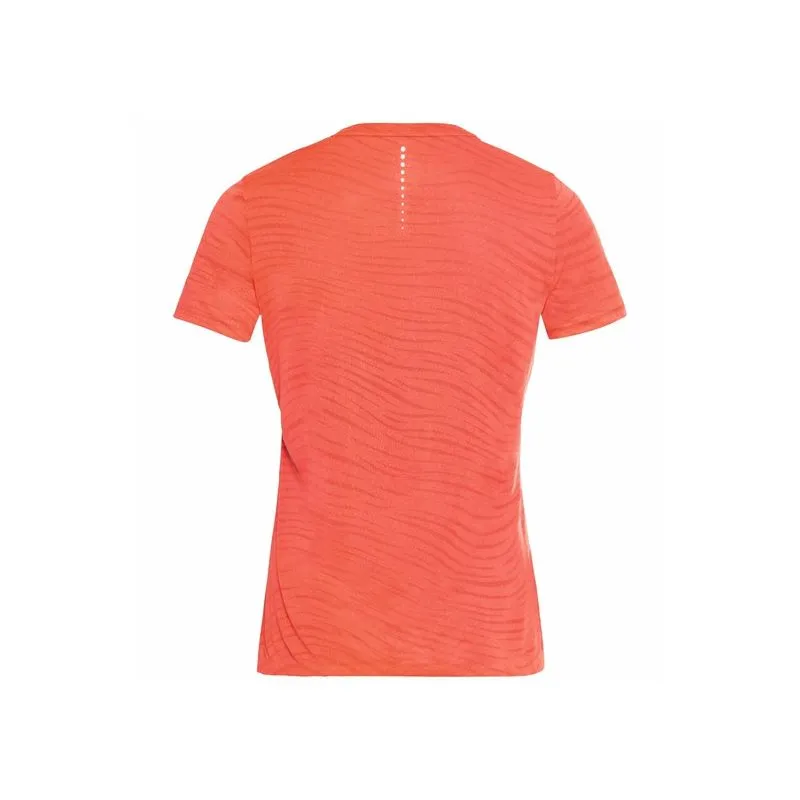 Maglietta da corsa Odlo Zeroweight Engineered Chill-Tec (siesta Melange) Donna