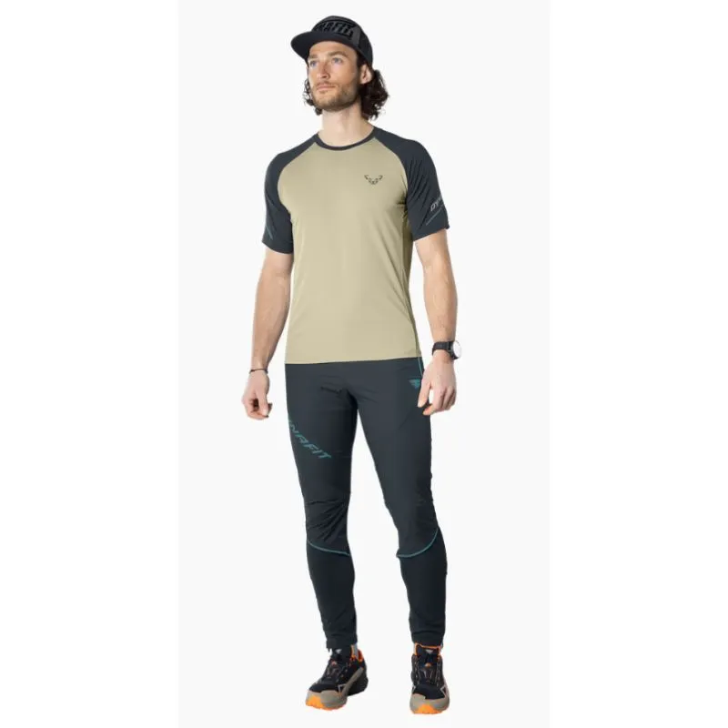 Maglietta Dynafit ALPINE PRO S/S TEE (rock khaki) Uomo