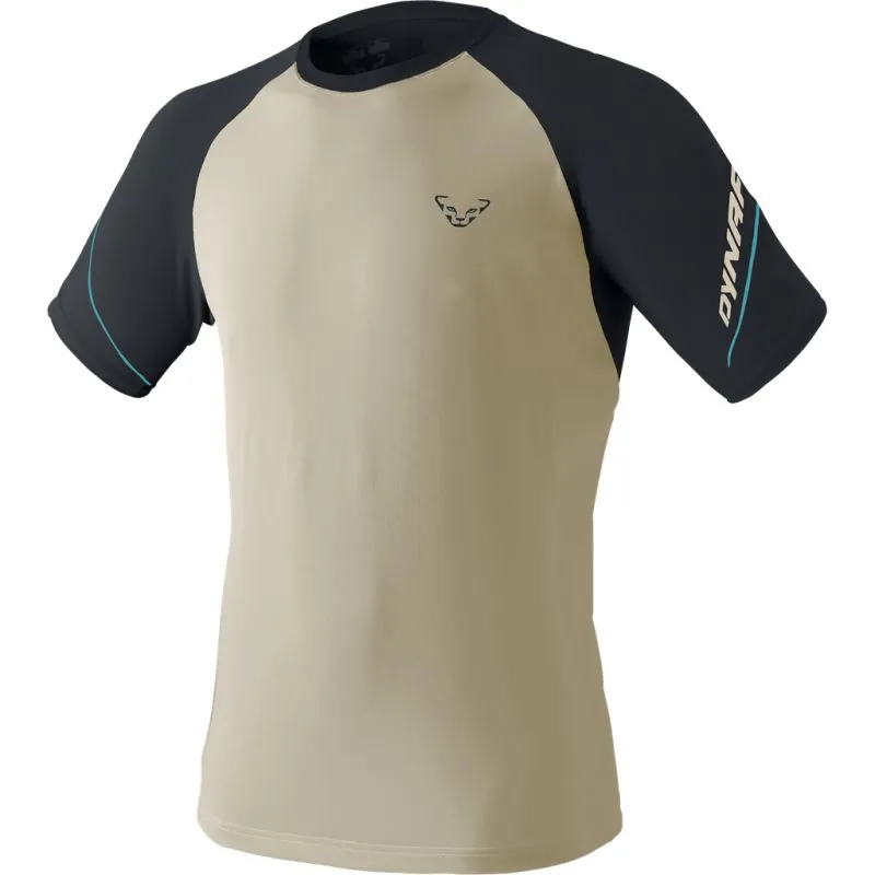 Maglietta Dynafit ALPINE PRO S/S TEE (rock khaki) Uomo