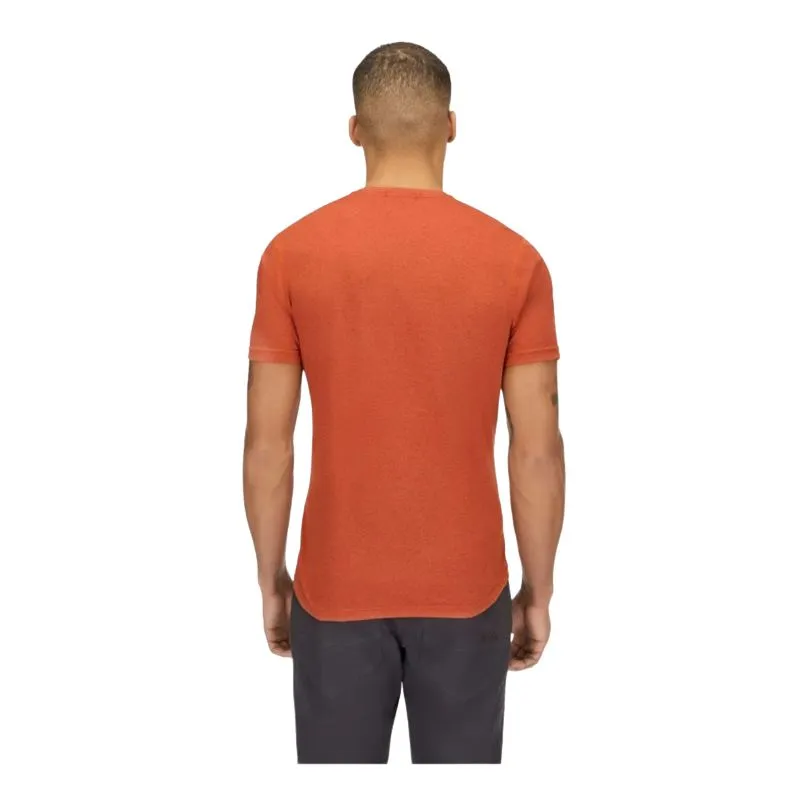 Maglietta Rab Mantle Outline (Red Clay) Uomo