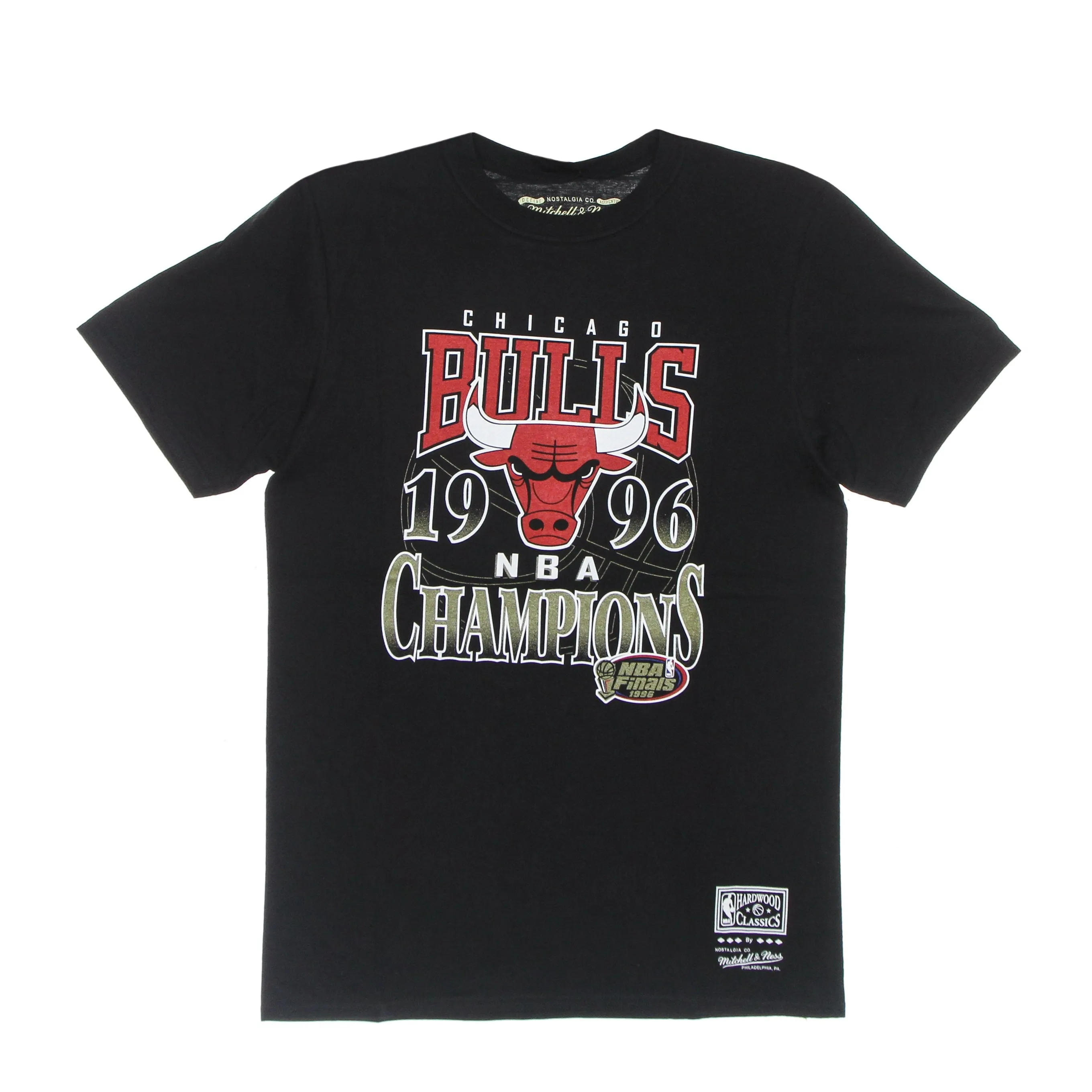 Maglietta Ragazzo Nba Last Dance 96 Champs Tee Hardwood Classics Chibul Black