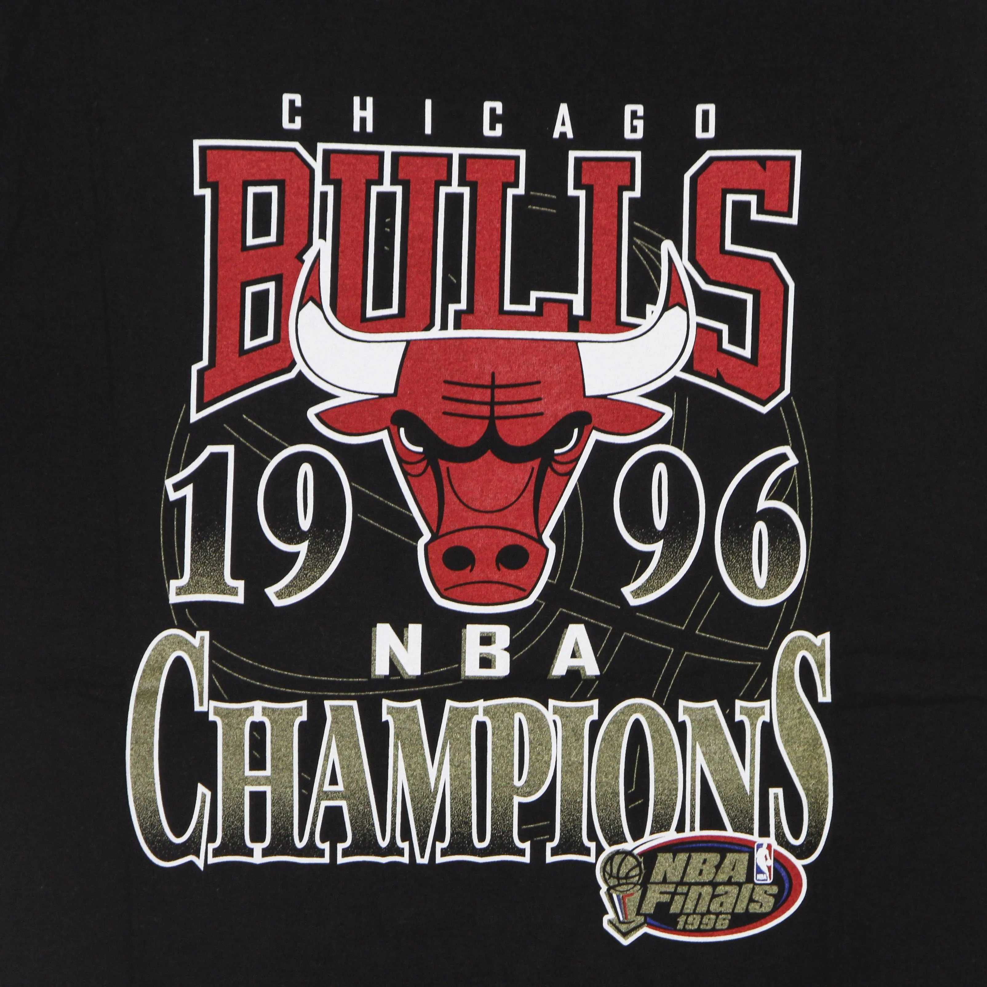 Maglietta Ragazzo Nba Last Dance 96 Champs Tee Hardwood Classics Chibul Black