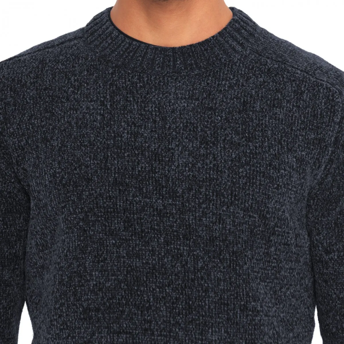 Maglione Girocollo In Ciniglia