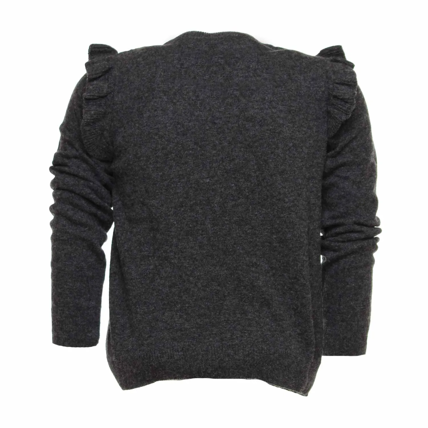 Maglione Grigio Bambina Teen
