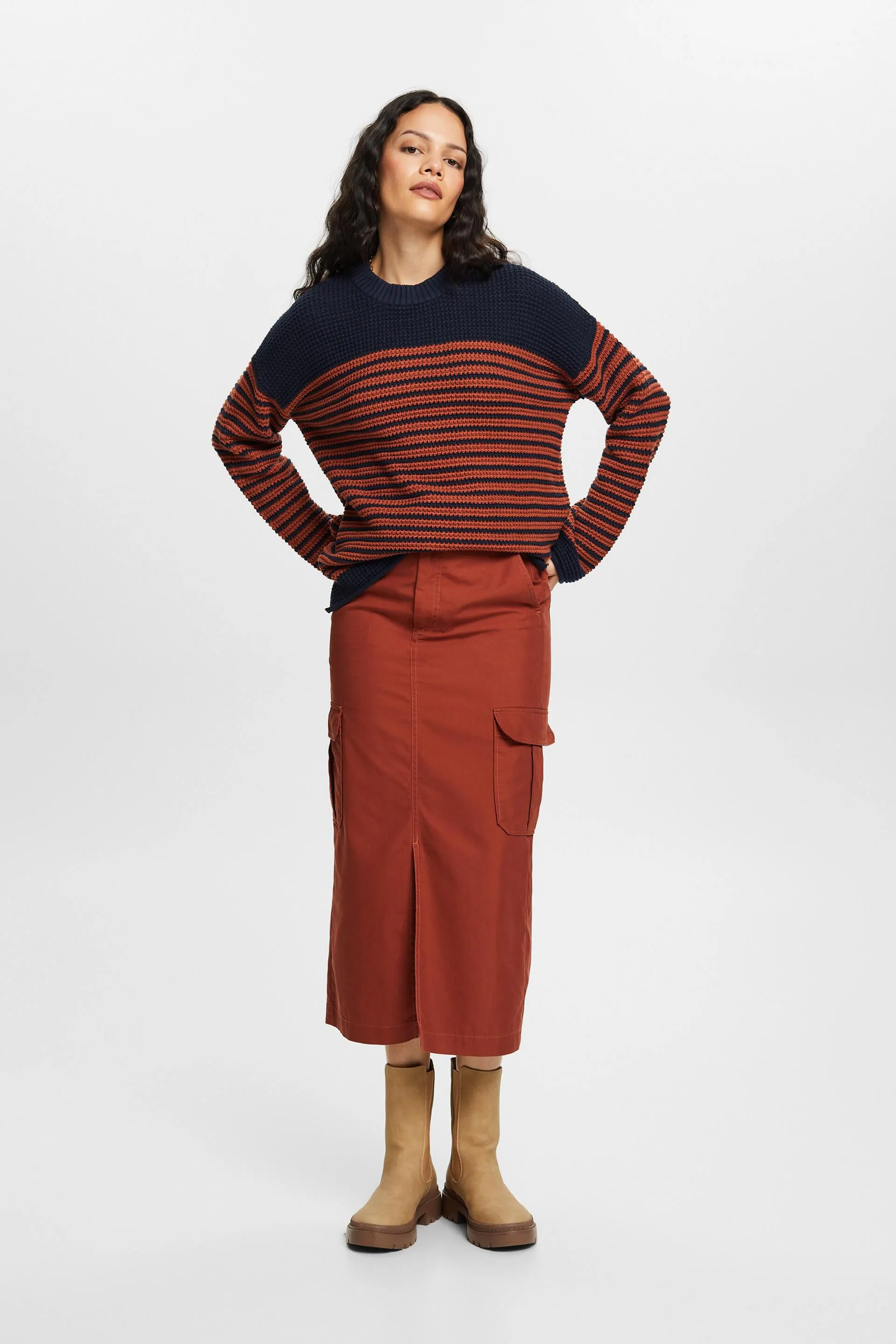 Maglione in maglia testurizzata