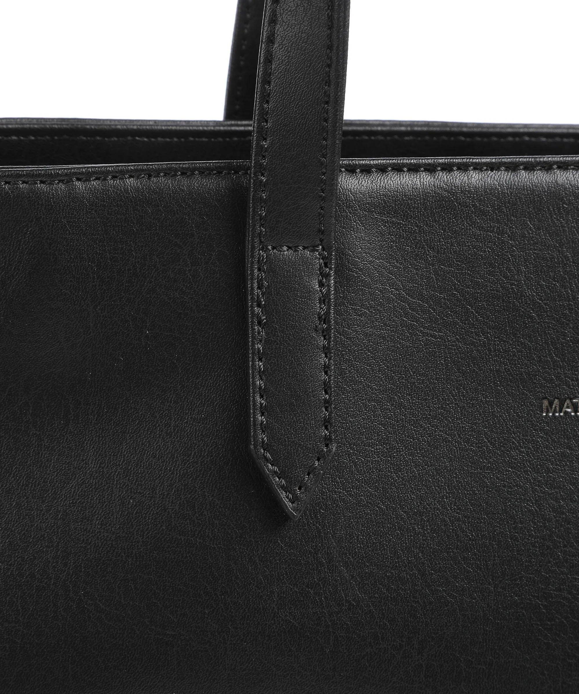  Matt & Nat Arbor Schlepp Borsa shopper pelle sintetica nero  