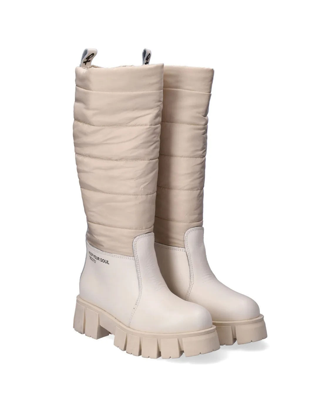 Metisse stivale crema