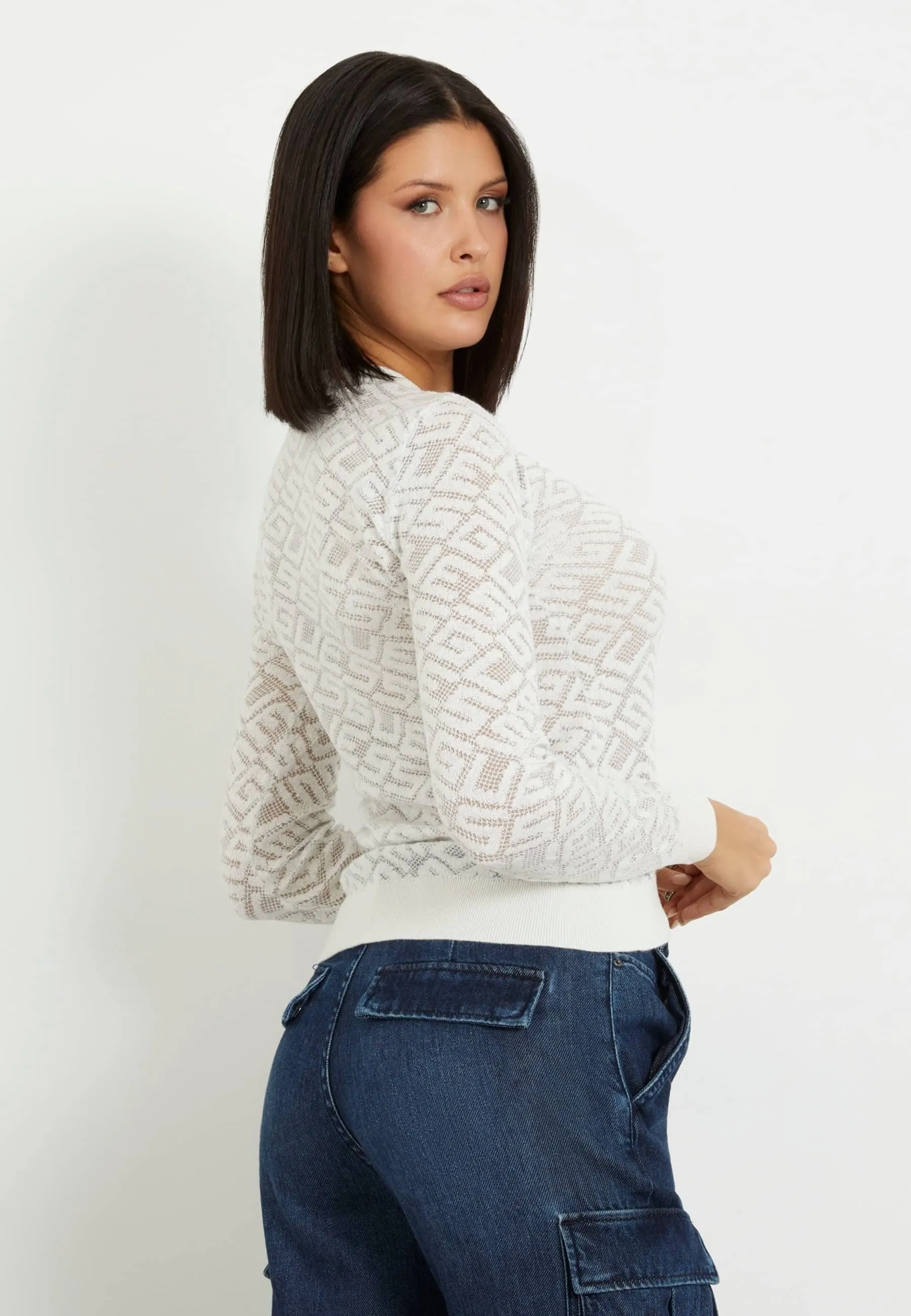 MIT ALLOVER LOGO - Maglione