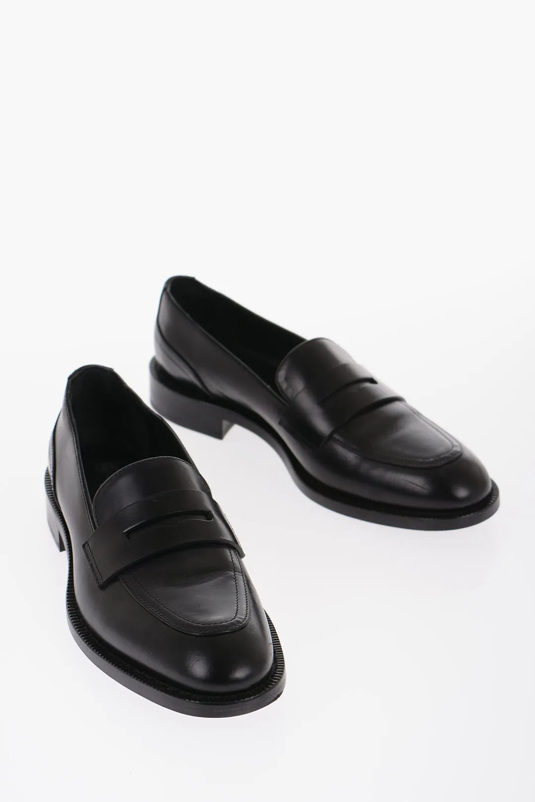 Mocassini Penny Loafers in Pelle