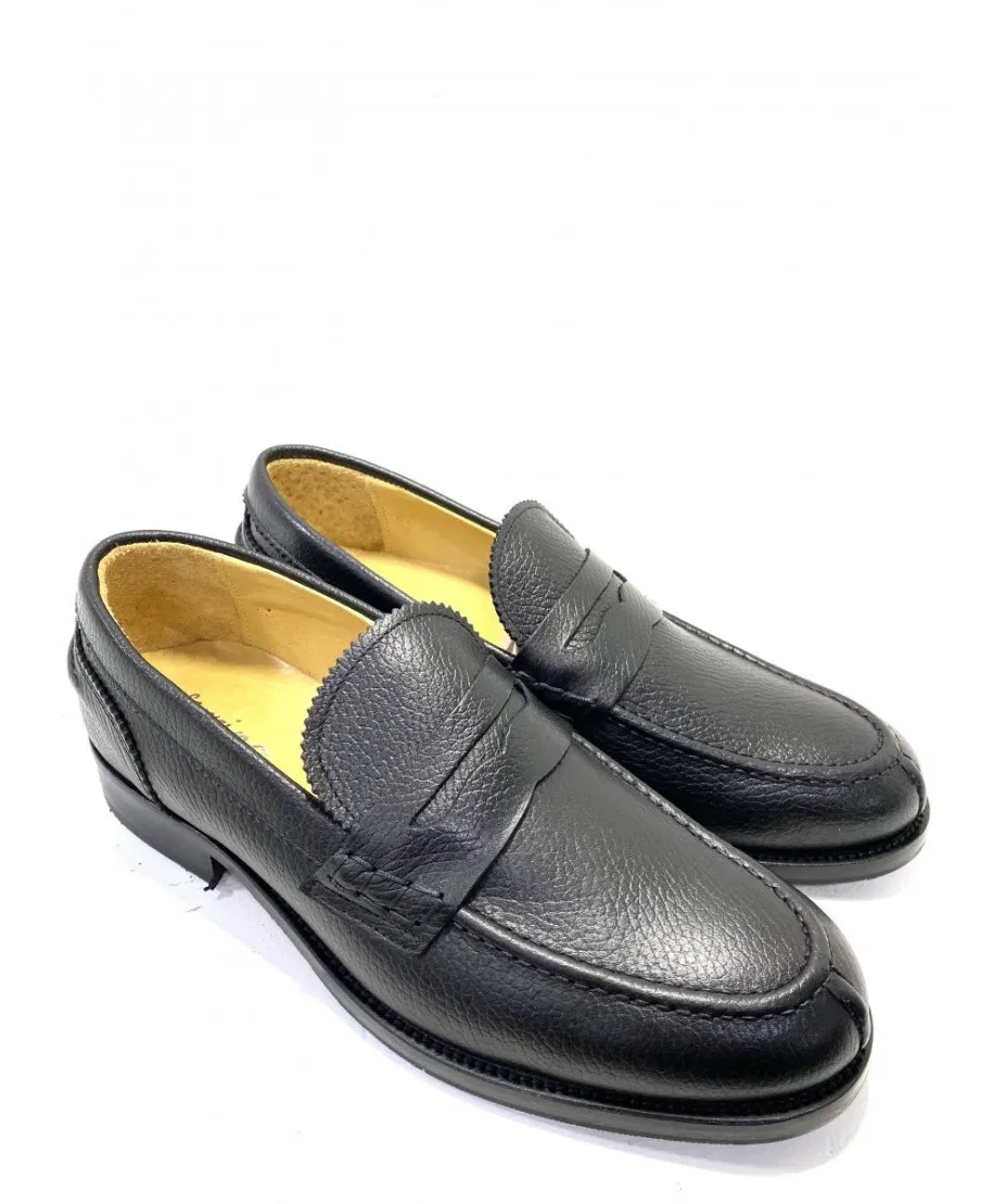 Mocassini uomo neri - Vera pelle