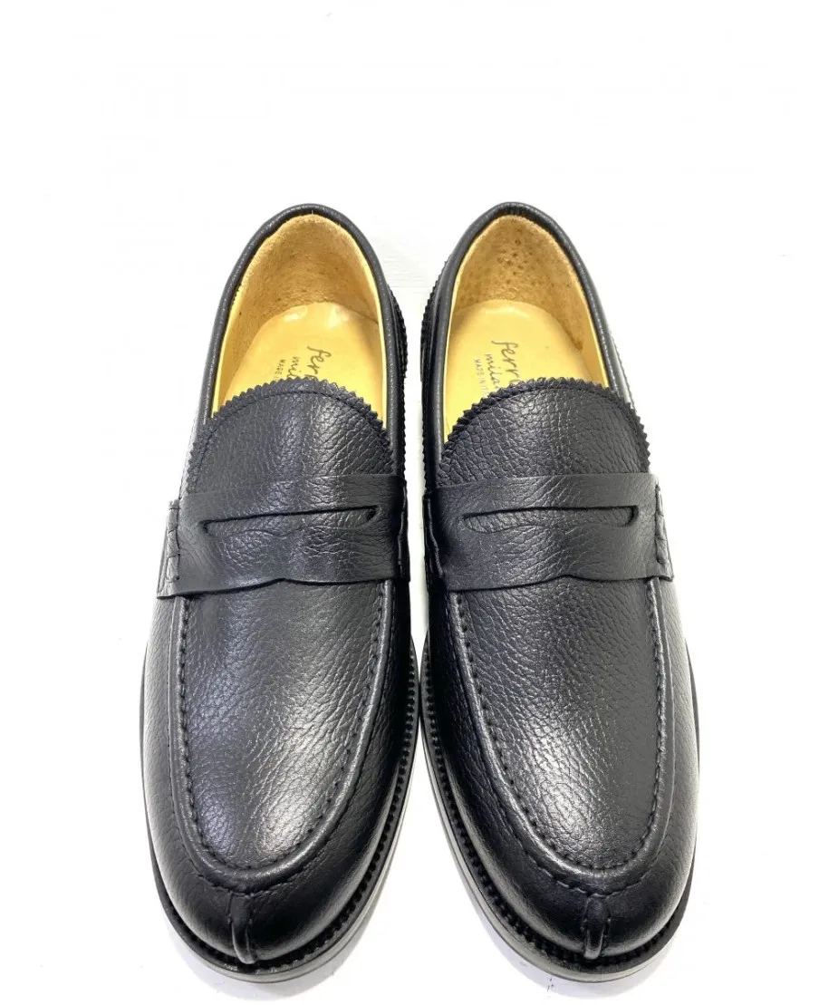 Mocassini uomo neri - Vera pelle