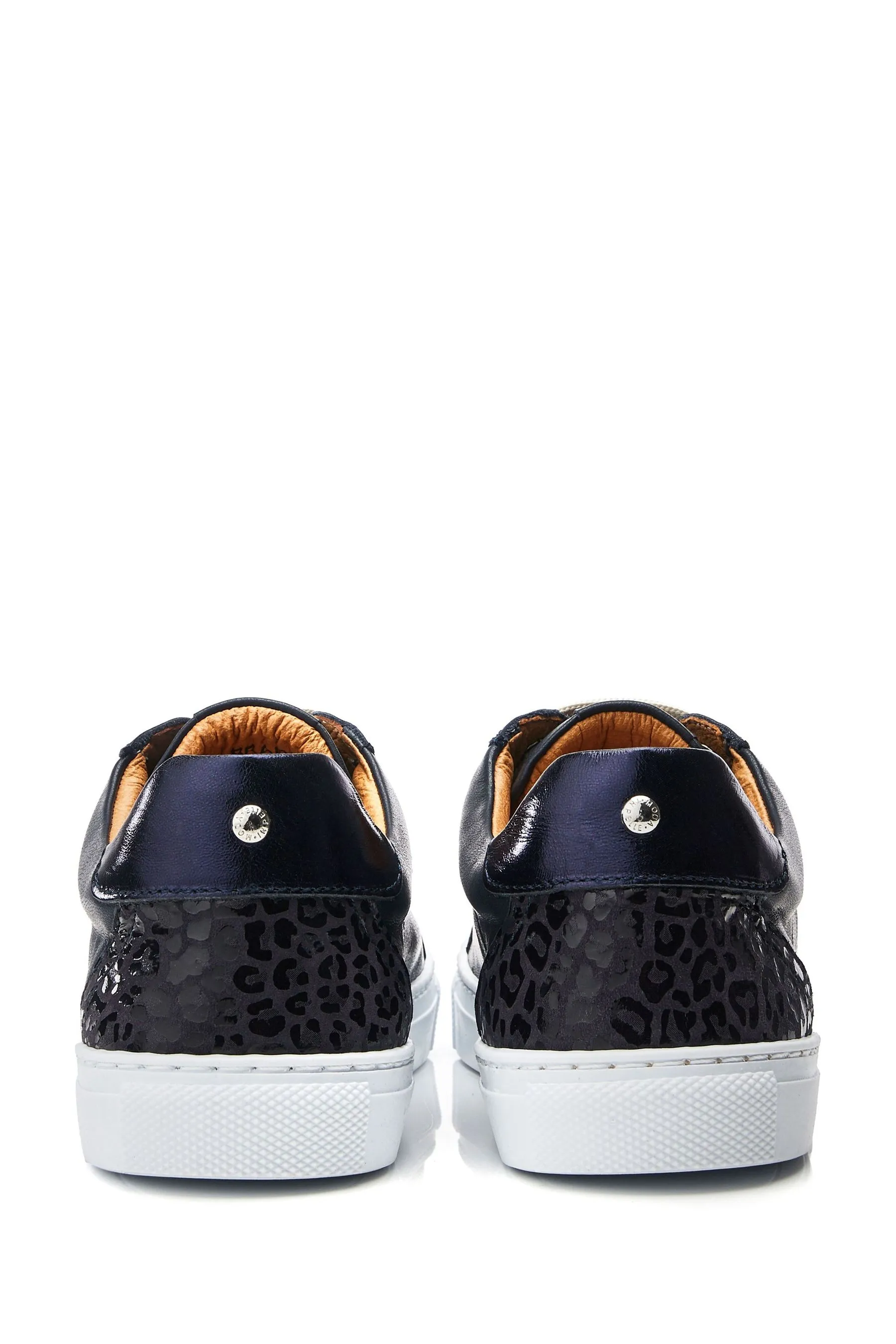 Moda in Pelle Braidie Slim Sole Stringato Scarpe da ginnastica    