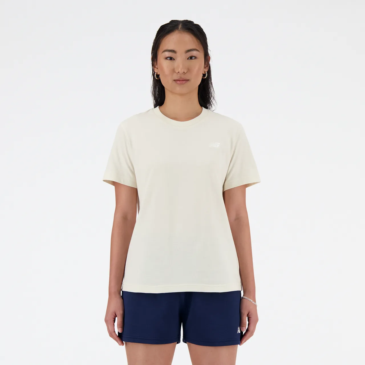 New Balance Jersey Small Logo T-shirt Donna
