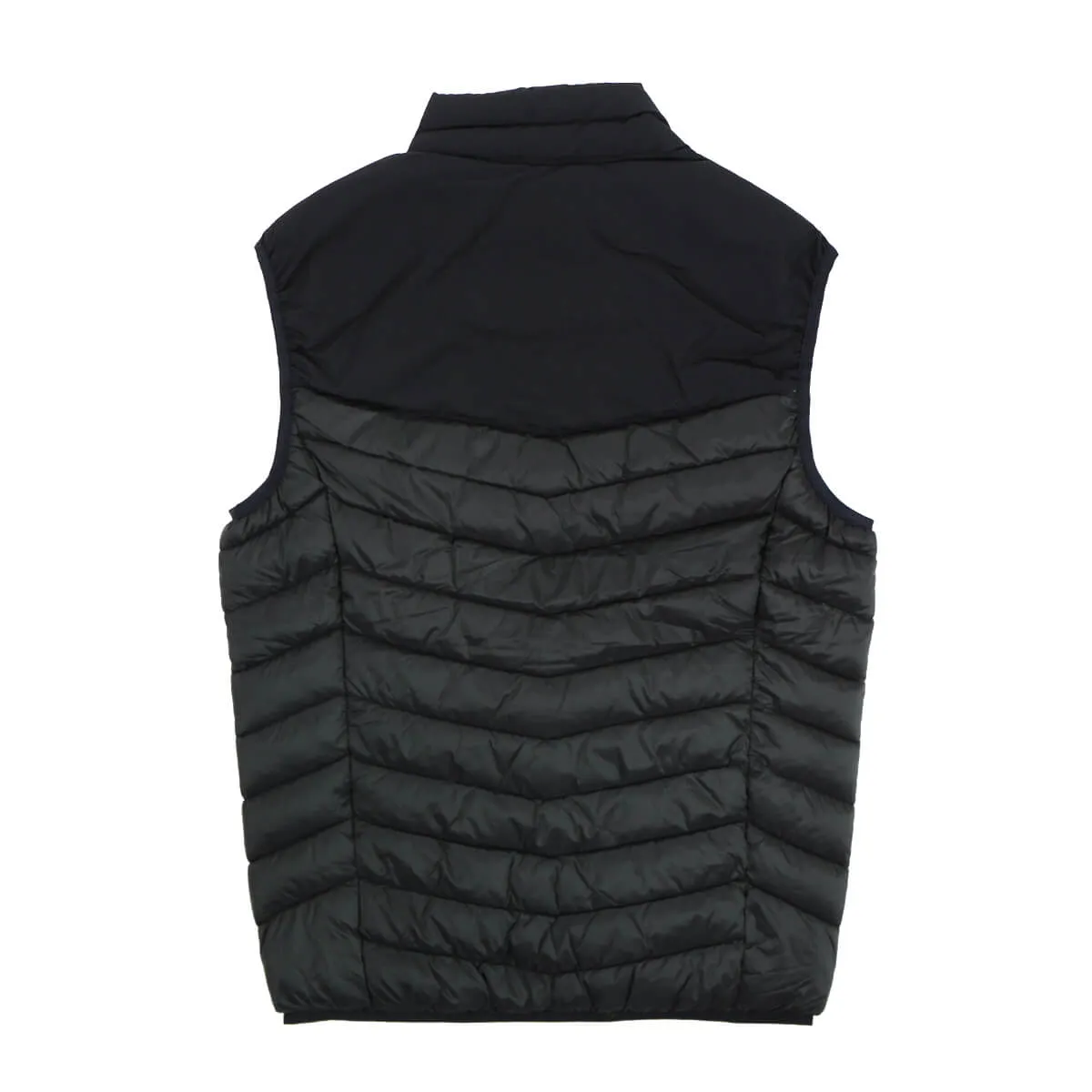 Nordsen gilet smanicato trapuntato uomo colore verde scuro