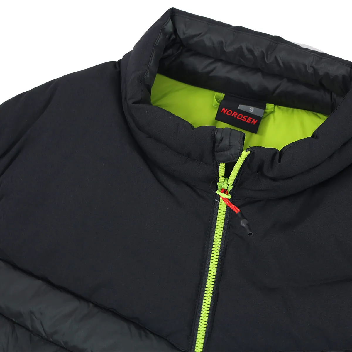 Nordsen gilet smanicato trapuntato uomo colore verde scuro