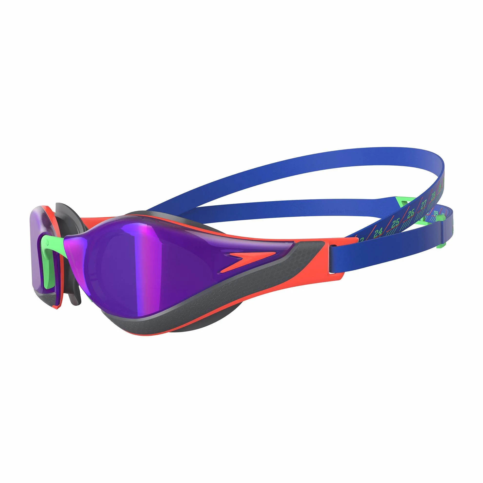 OCCHIALINO DA NUOTO DA UOMO SPEEDO FASTSKIN PURE FOCUS MIRROR 8-117781 6102