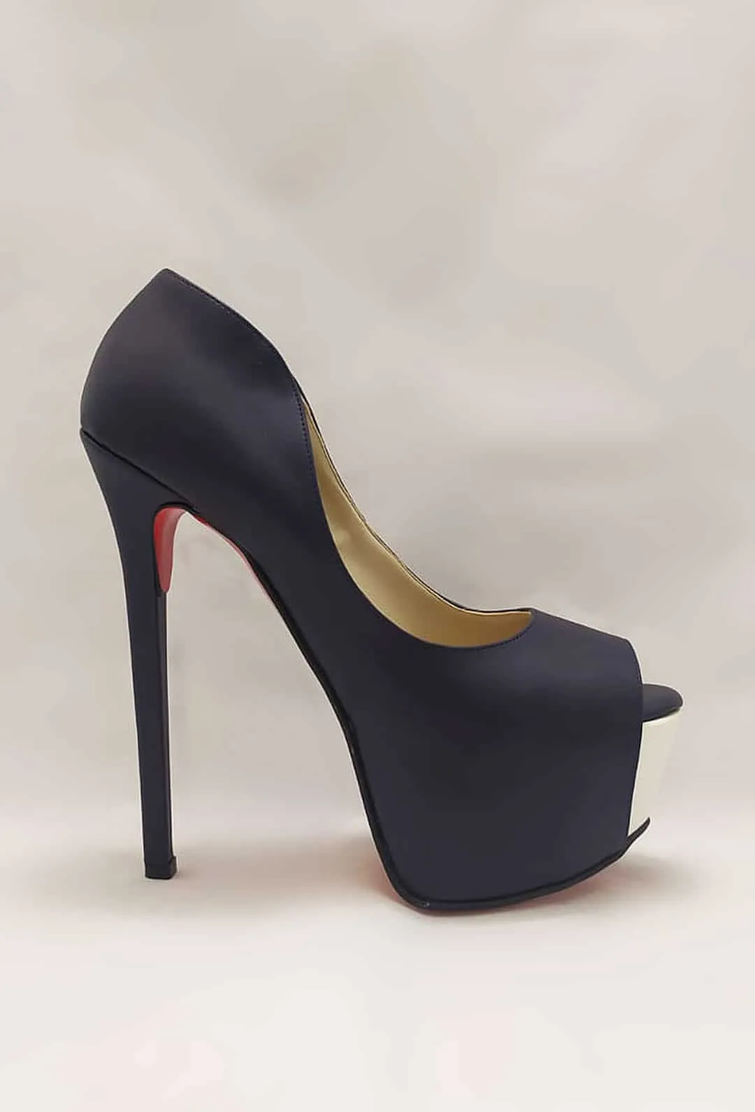 Open Toe Blu Scuro