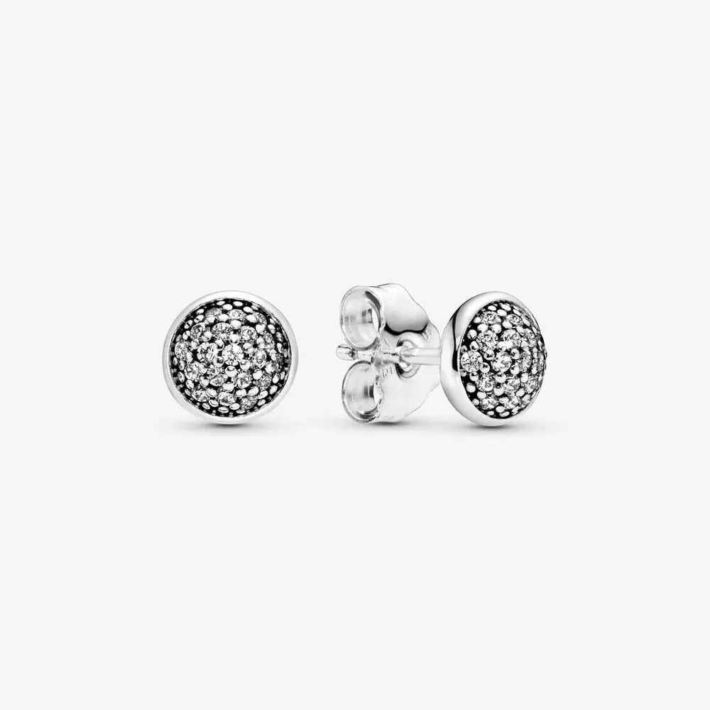Pandora Orecchini a lobo con pavé