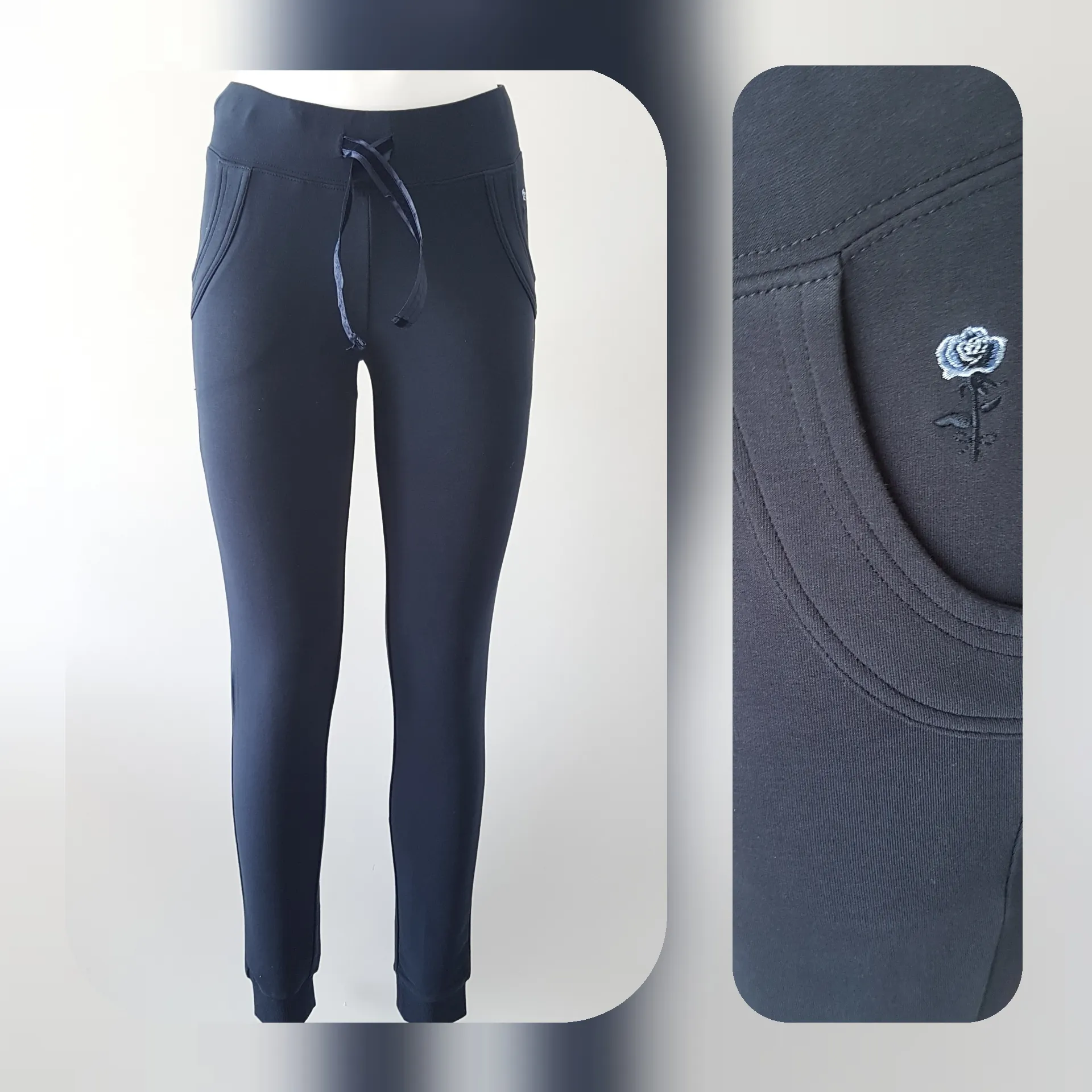 PANTALONE IN FELPA FONDO POLZINO