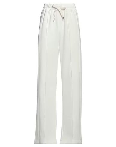 PANTALONE PANNA IN COTONE