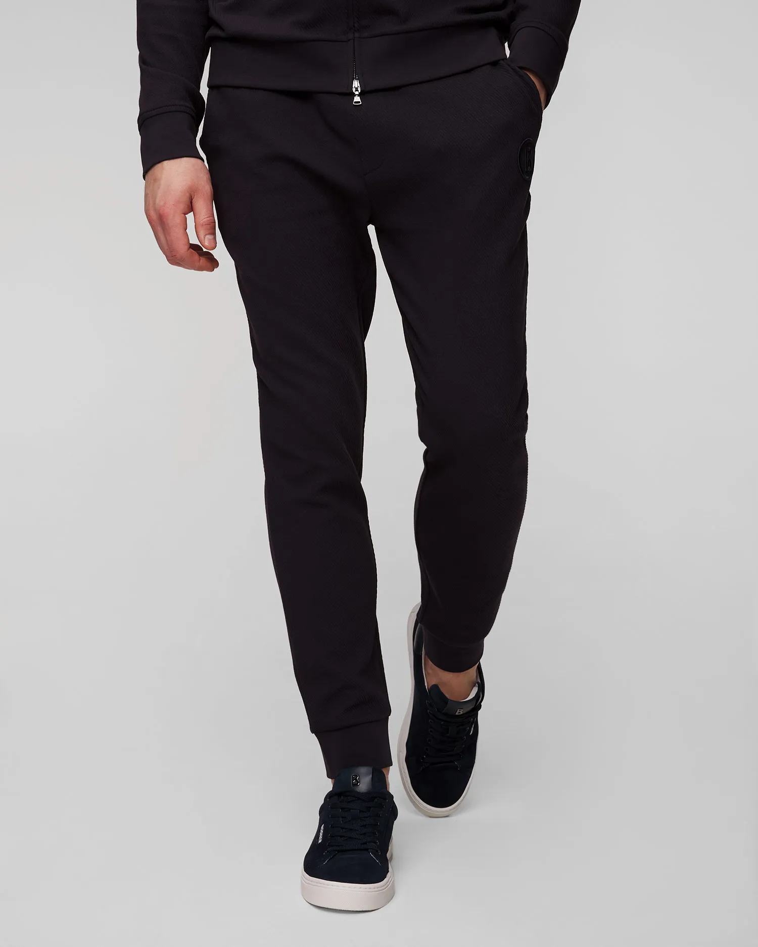 Pantaloni blu scuro da uomo BOGNER Alfons 11038015-464
