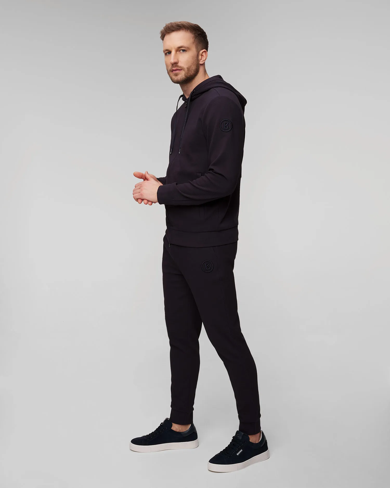 Pantaloni blu scuro da uomo BOGNER Alfons 11038015-464