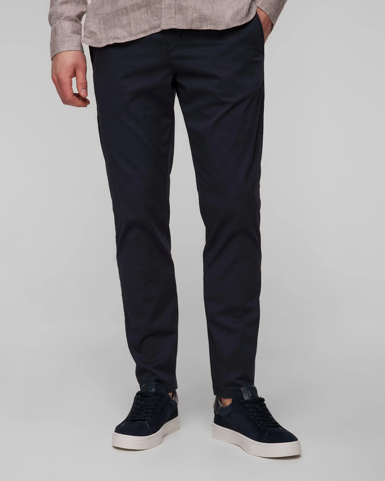 Pantaloni blu scuro da uomo BOGNER Riley-27 18378964-464