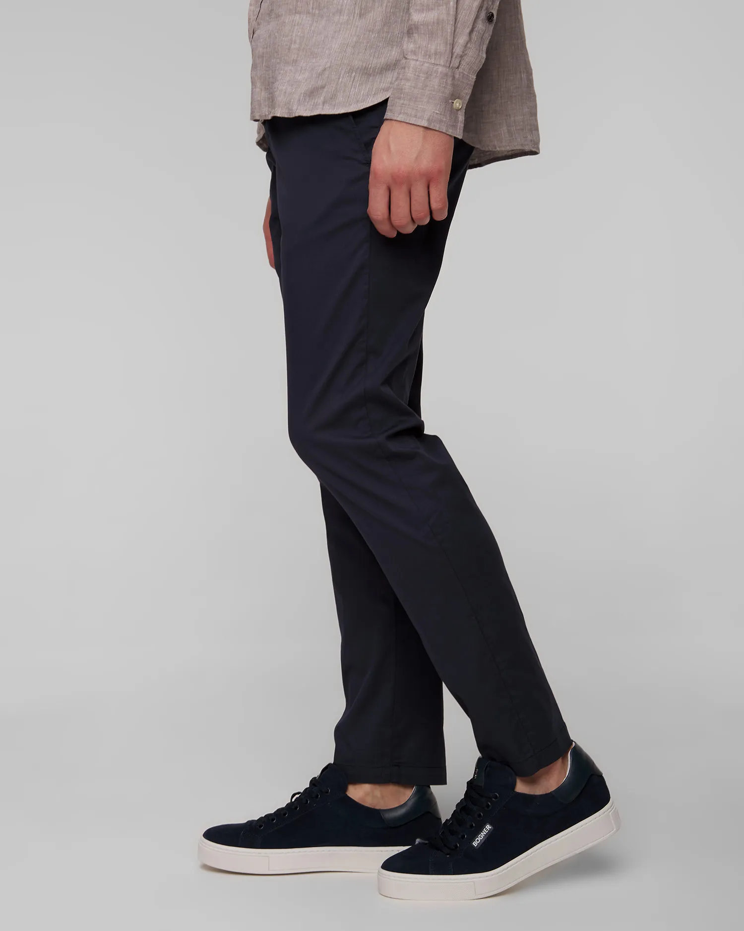 Pantaloni blu scuro da uomo BOGNER Riley-27 18378964-464