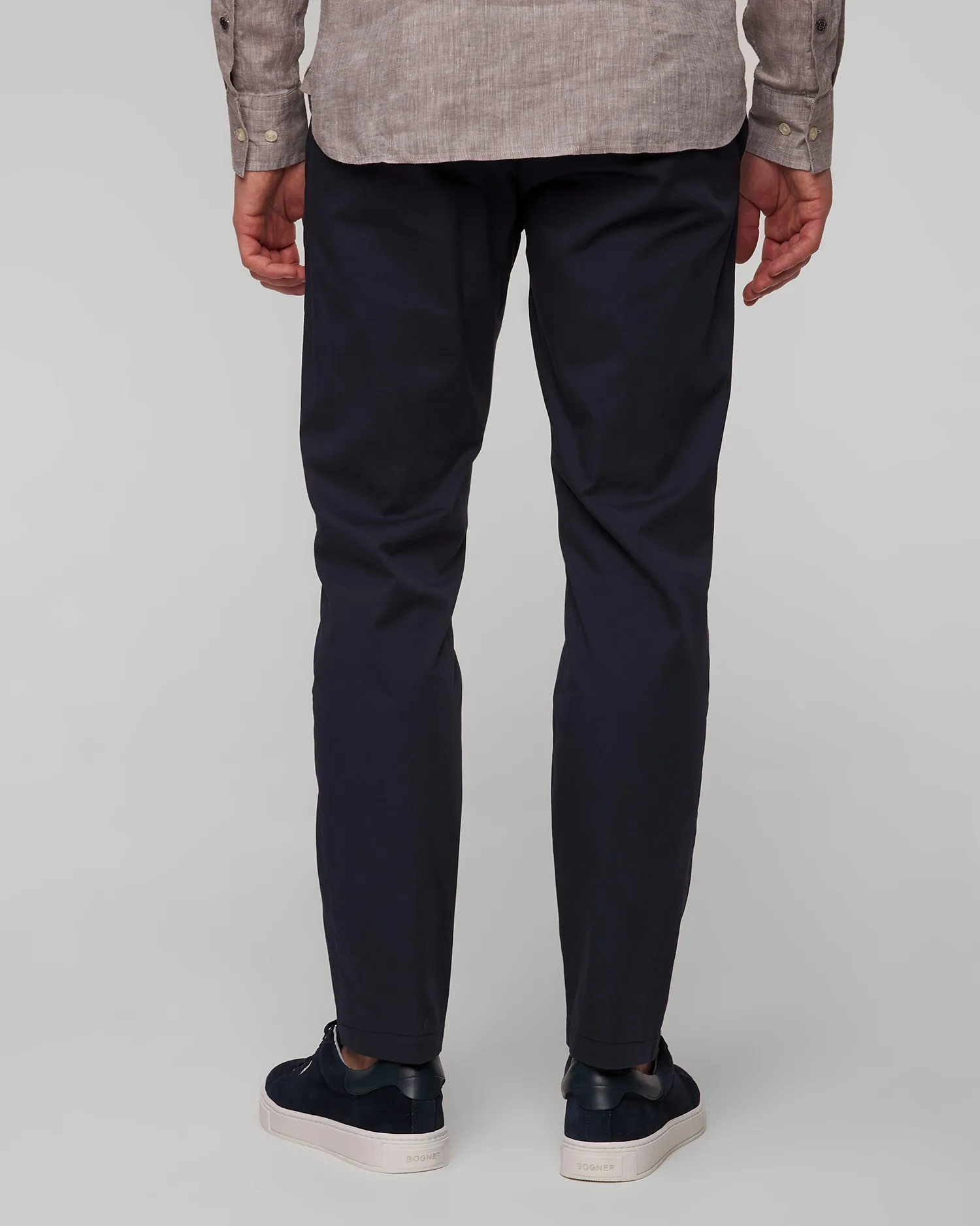 Pantaloni blu scuro da uomo BOGNER Riley-27 18378964-464
