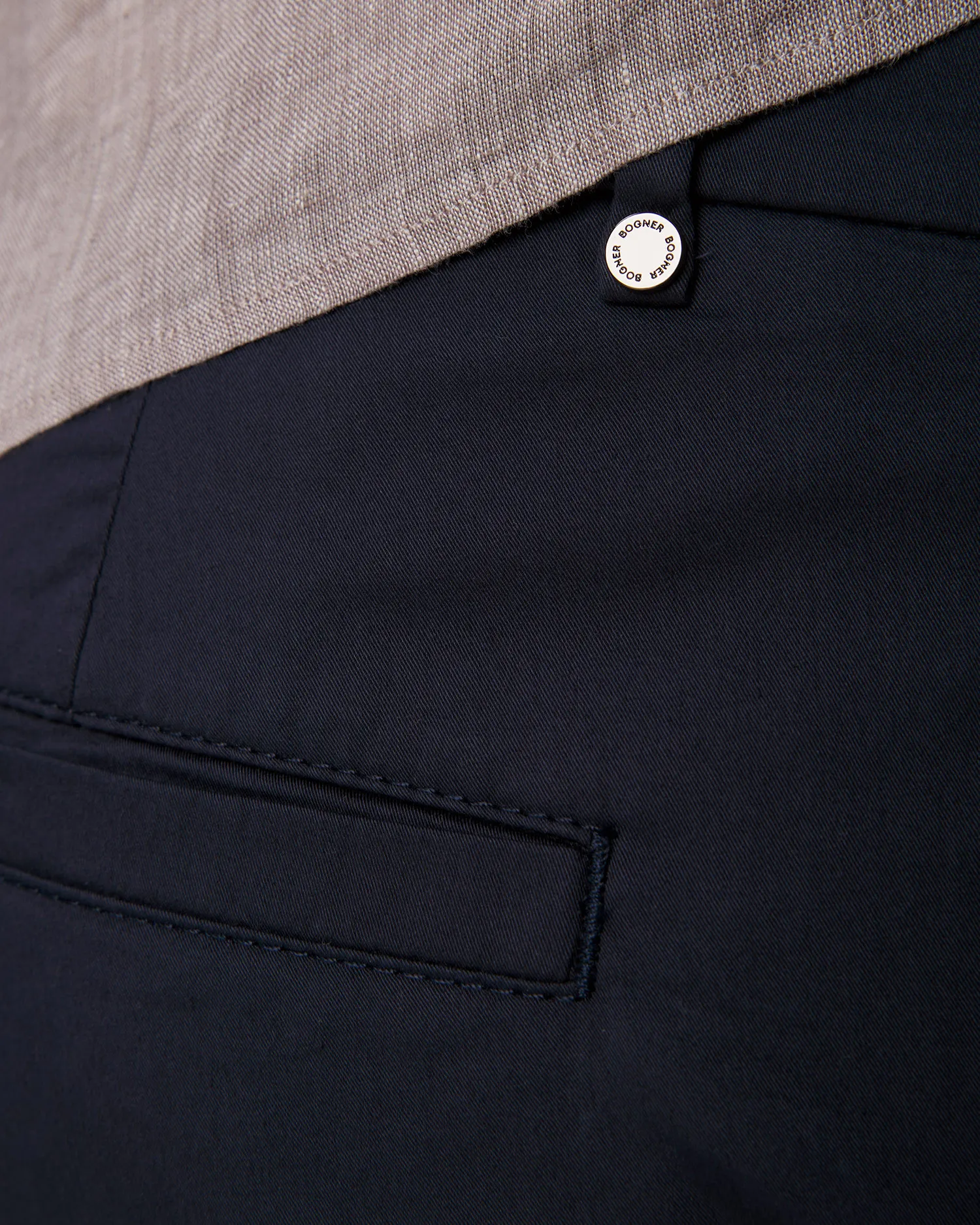 Pantaloni blu scuro da uomo BOGNER Riley-27 18378964-464