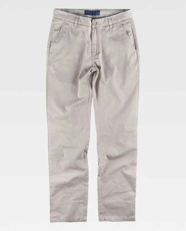 Pantaloni chino beige